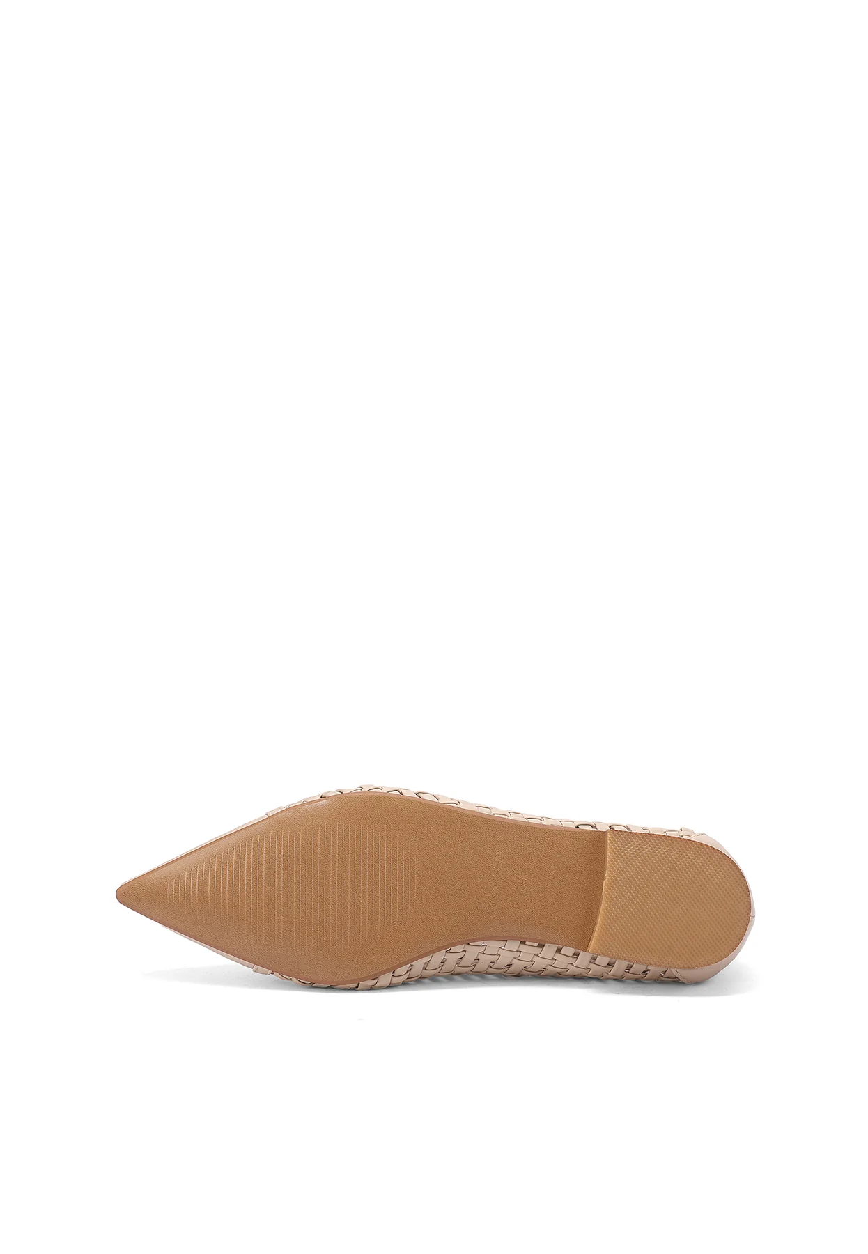 Ballerine a punta con intreccio a maglia eleganti ZM11008 - Image 15