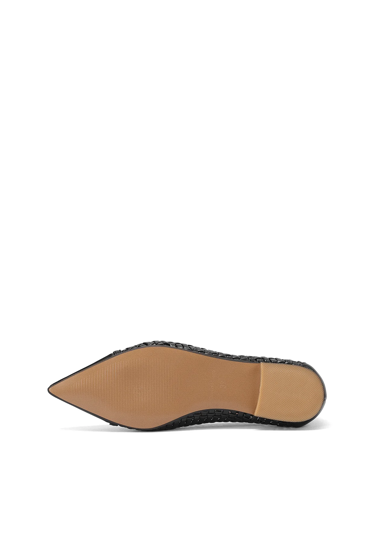 Ballerine a punta con intreccio a maglia eleganti ZM11008 - Image 7