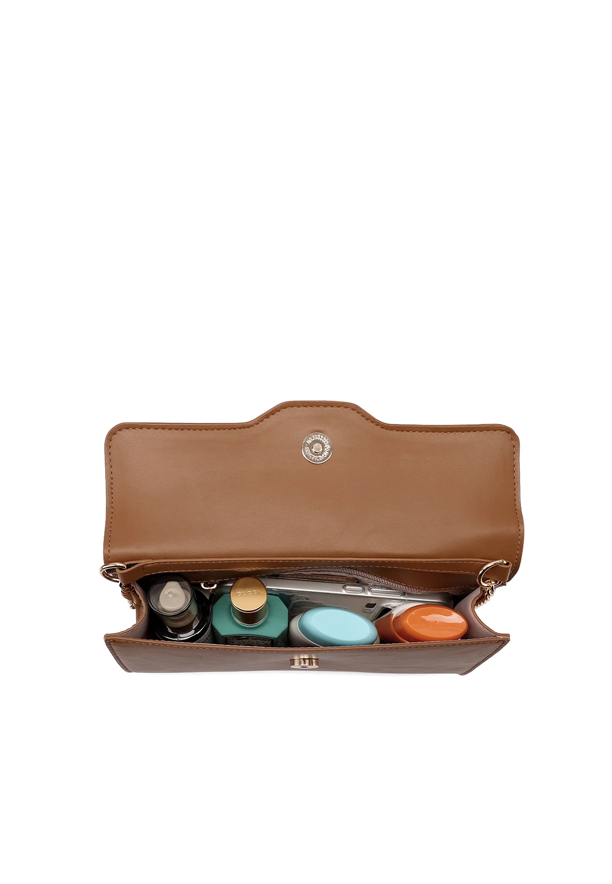 Borsa pochette con catena e fibbia decorativa 7042 - Image 12