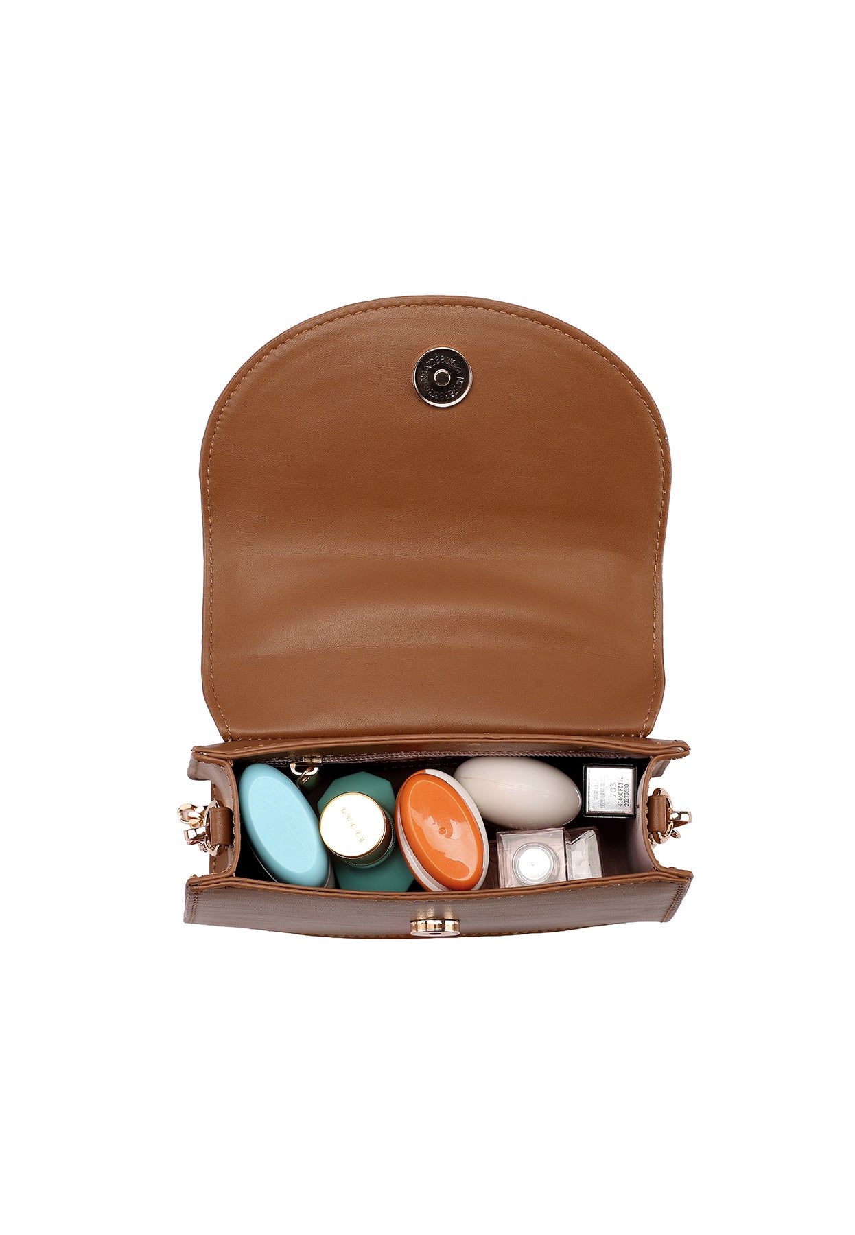 Borsa pochette elegante con manico e catena 7045 - Image 12