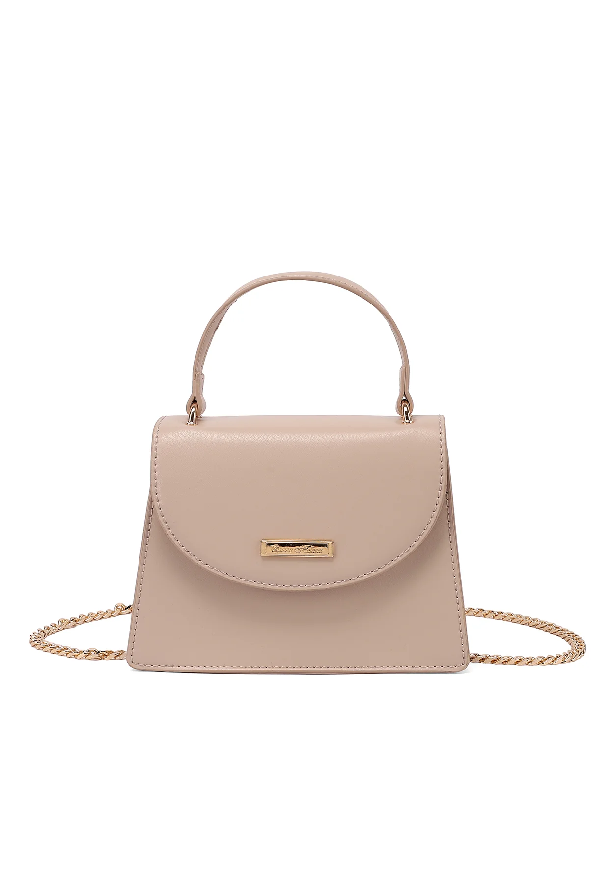 Borsa pochette elegante con manico e catena 7045 - Image 14