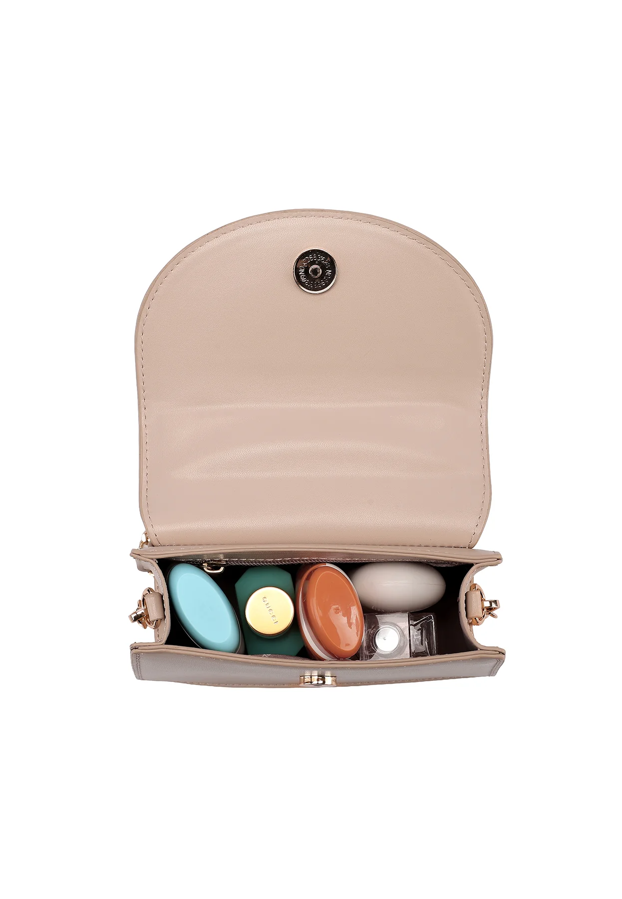 Borsa pochette elegante con manico e catena 7045 - Image 18