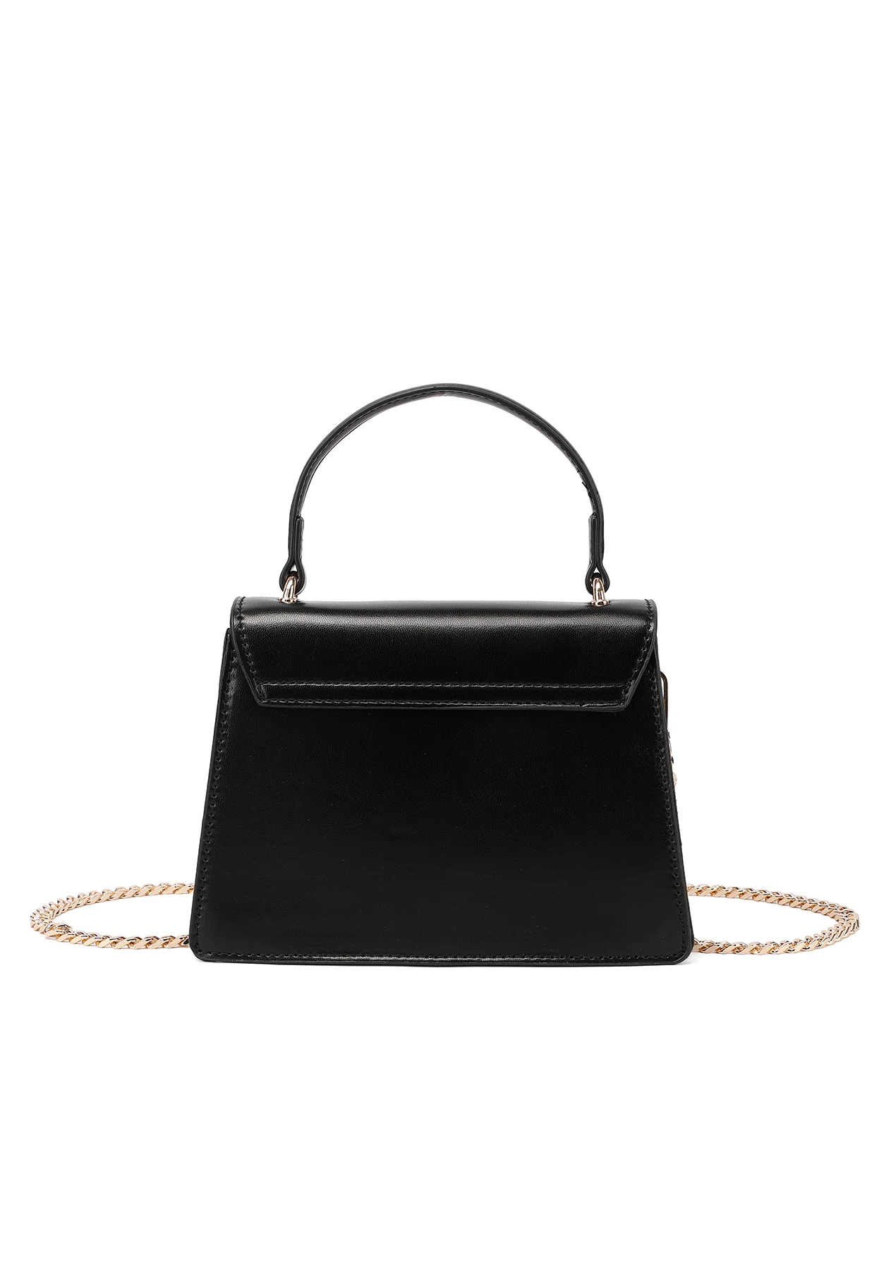 Borsa pochette elegante con manico e catena 7045 - Image 23