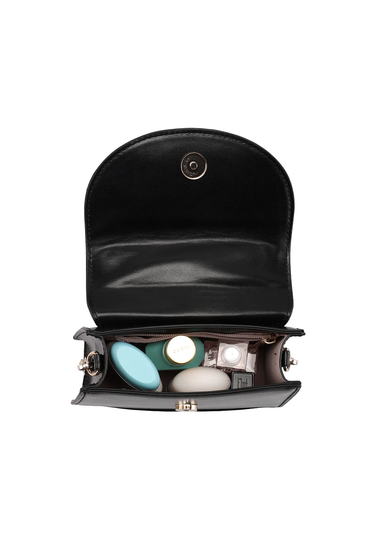 Borsa pochette elegante con manico e catena 7045 - Image 24
