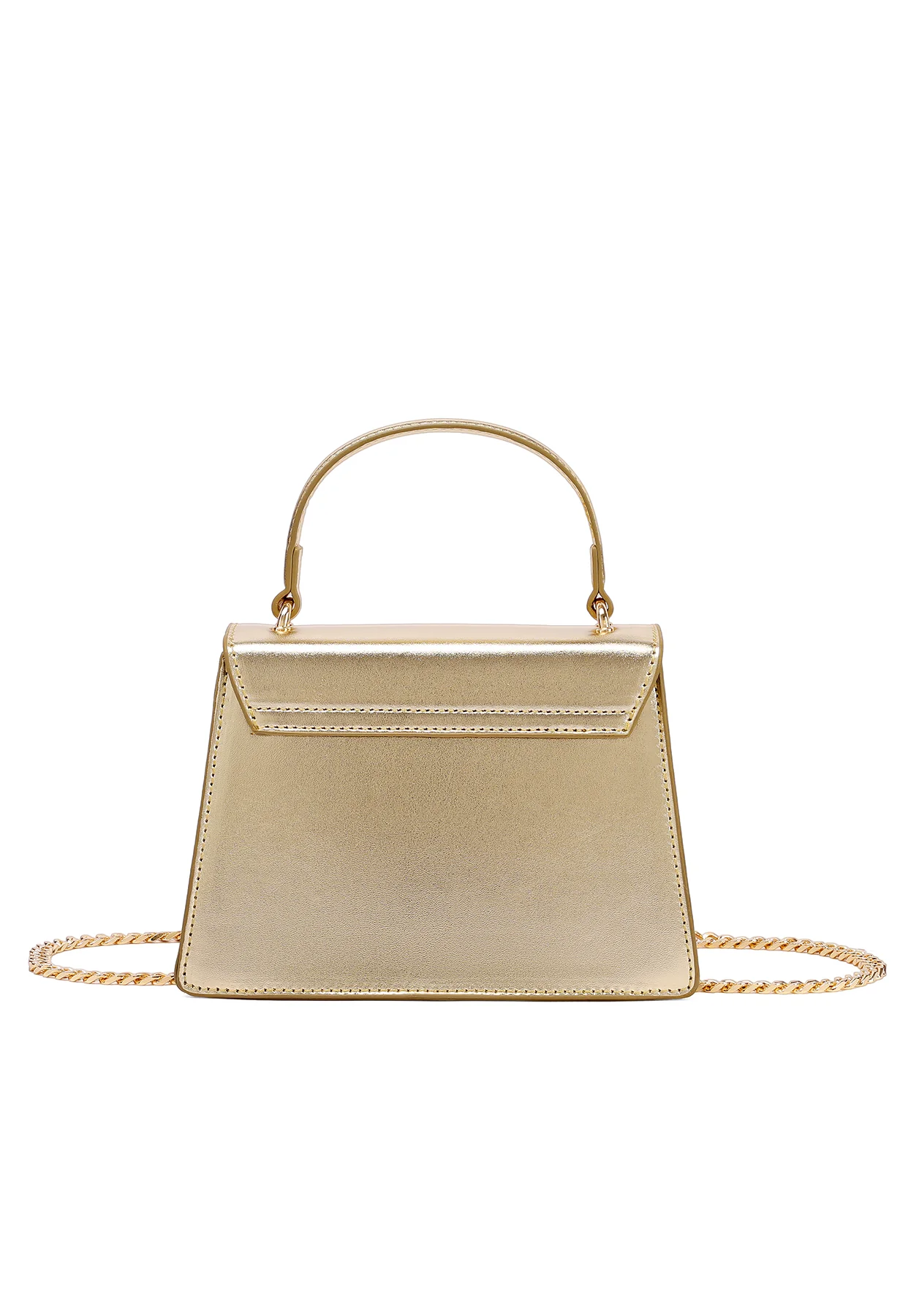 Borsa pochette elegante con manico e catena 7045 - Image 35