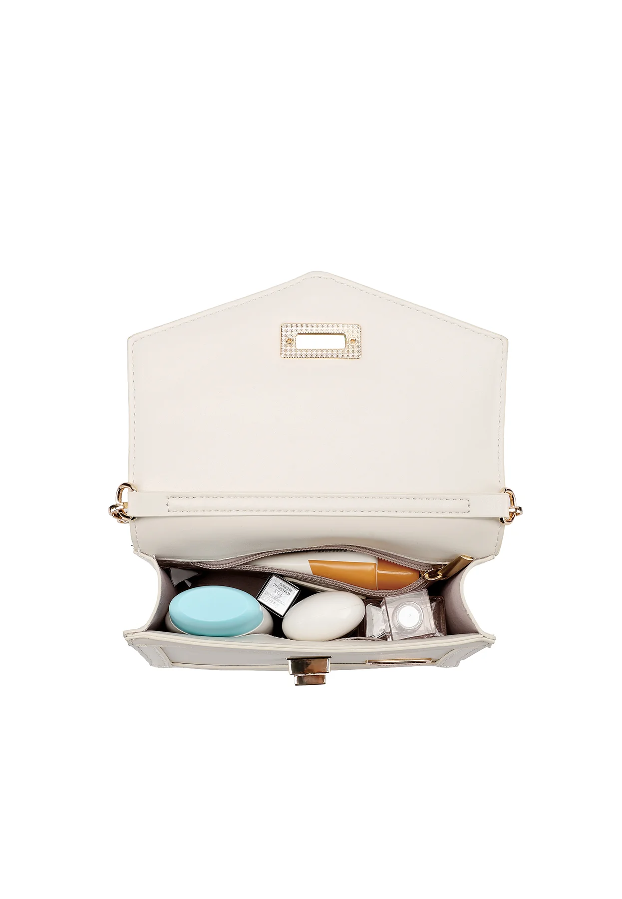 Borsa pochette a tracolla con catena 7047 - Image 18