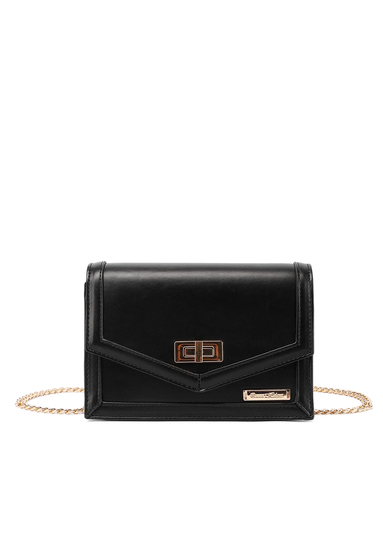Borsa pochette a tracolla con catena 7047 - Image 8