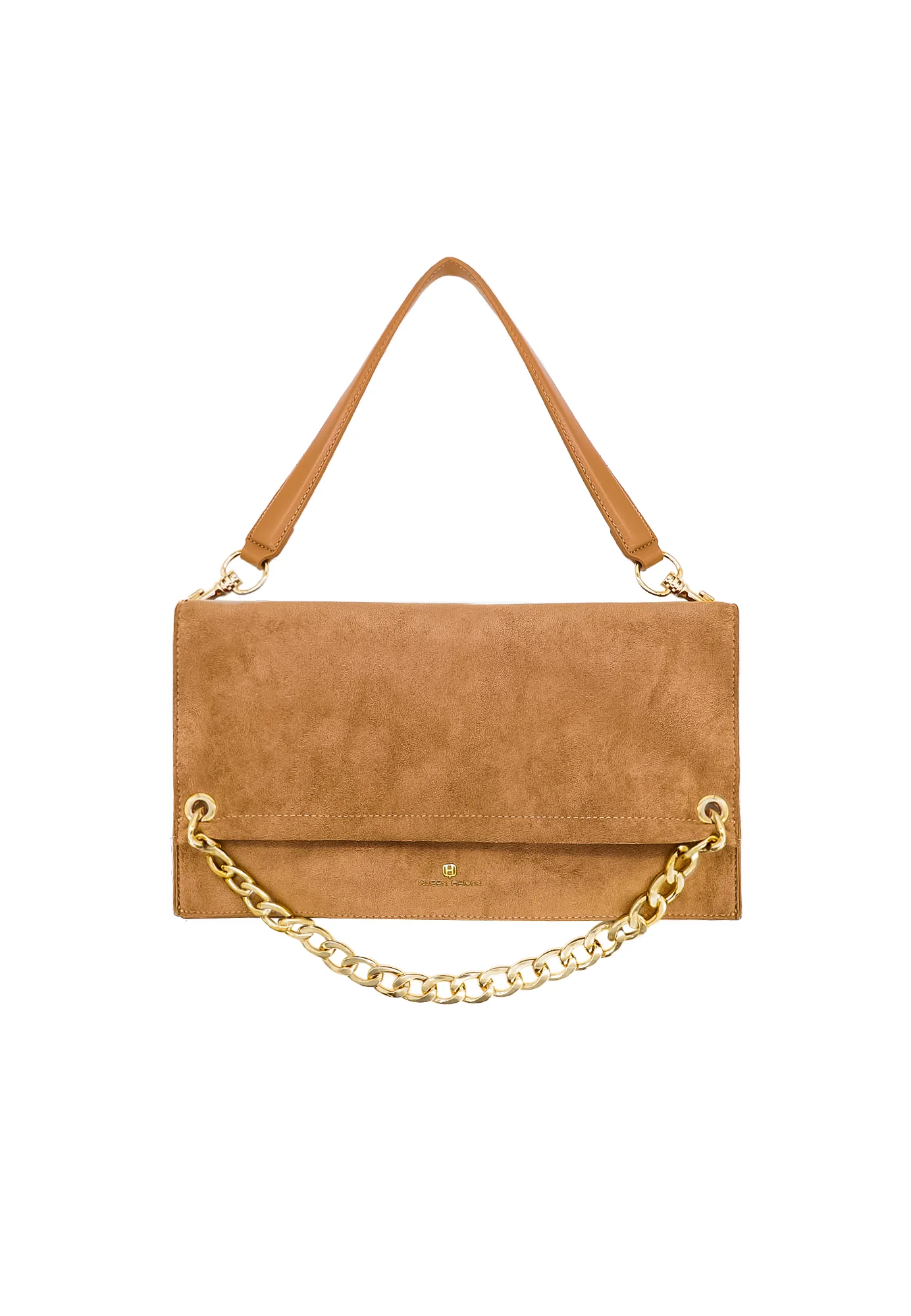 Borsa donna a tracolla in camoscio con catena LW193 - Image 11
