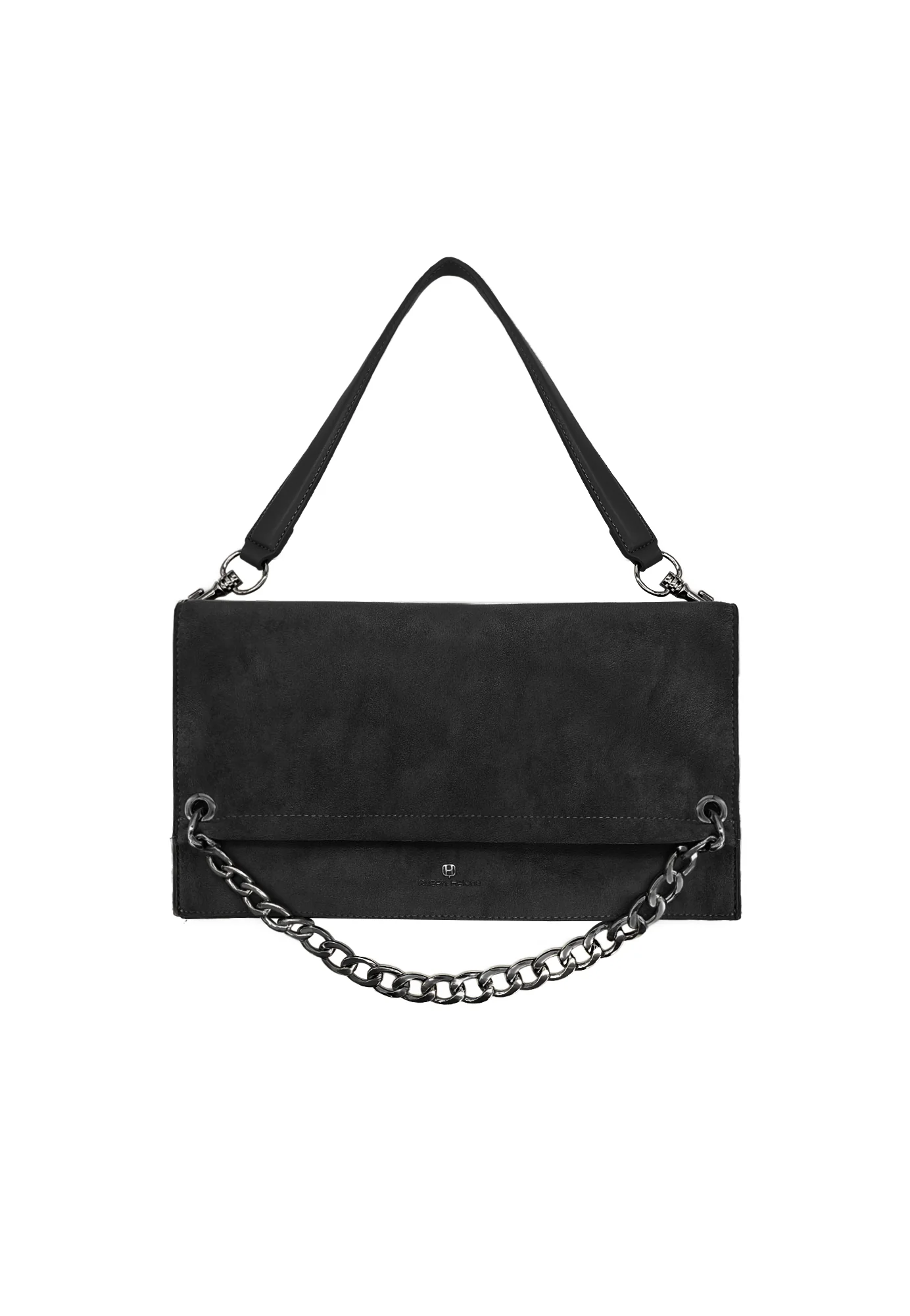 Borsa donna a tracolla in camoscio con catena LW193 - Image 6
