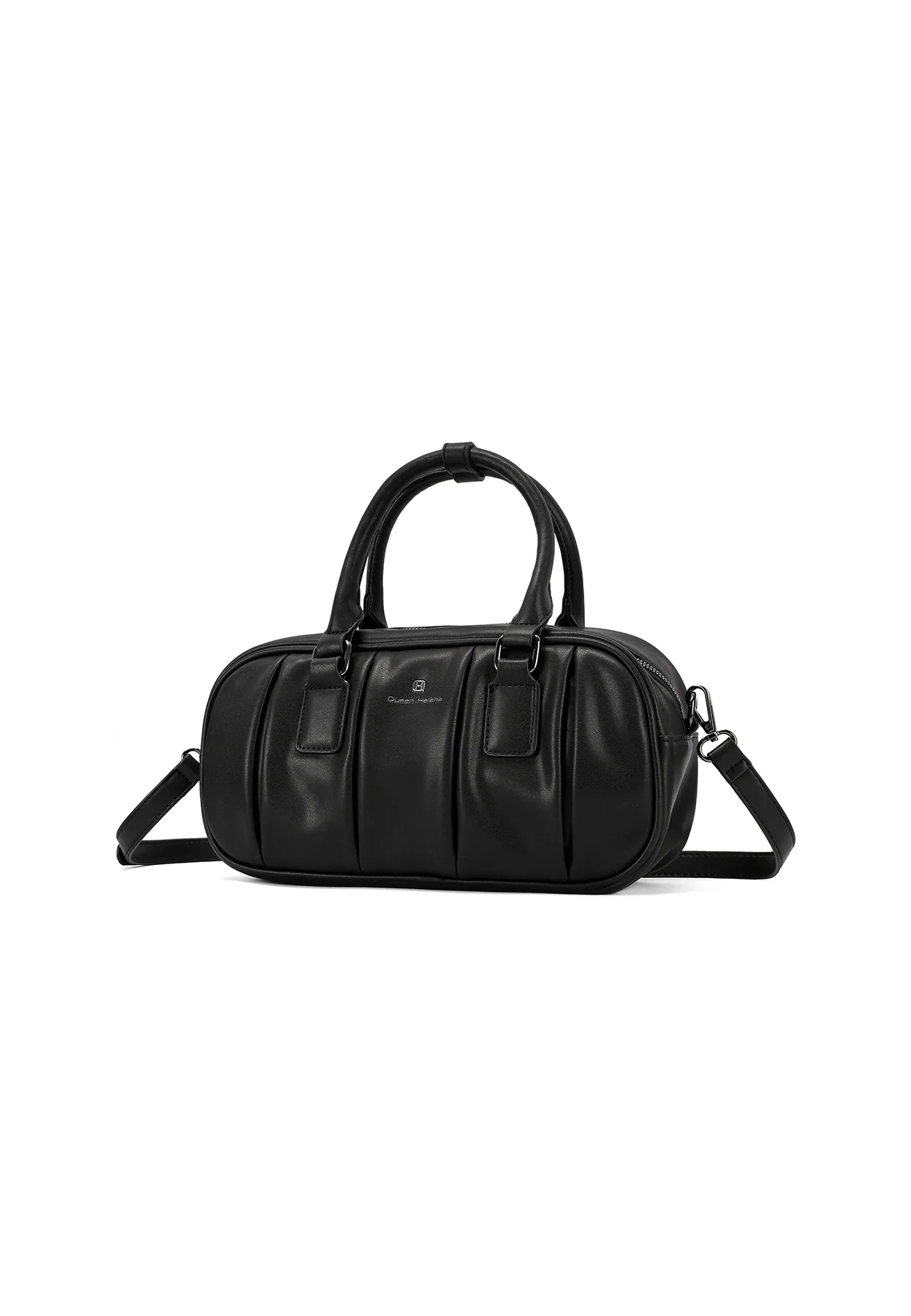 Borsa in ecopelle a cilindro con manici M1056 - Image 15