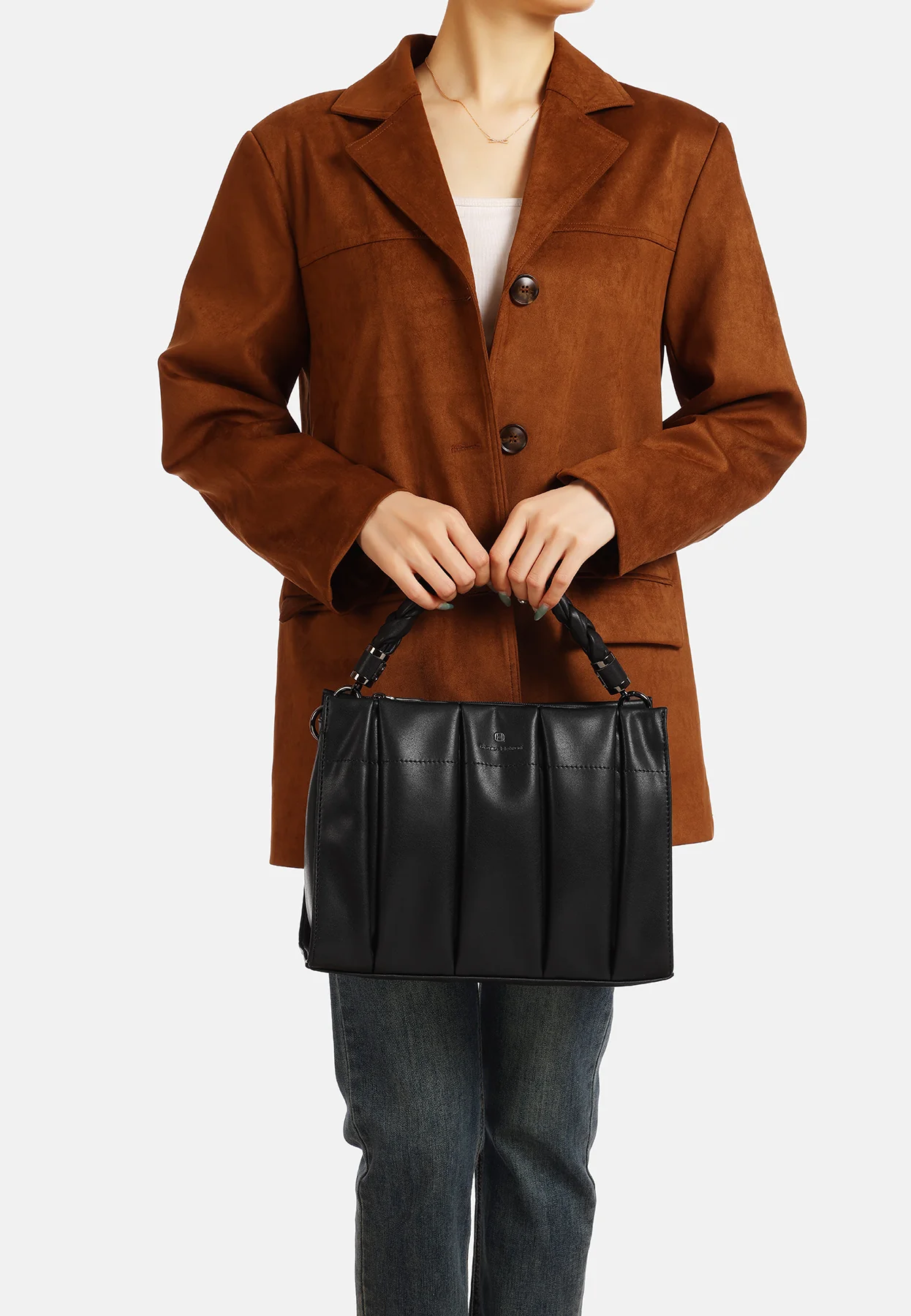 Borsa grande con manico rivestito M1057N - Image 13