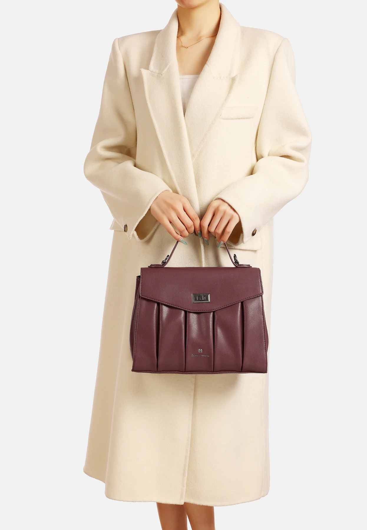 Borsa grande con chiusura a scatto M1058N - Image 6