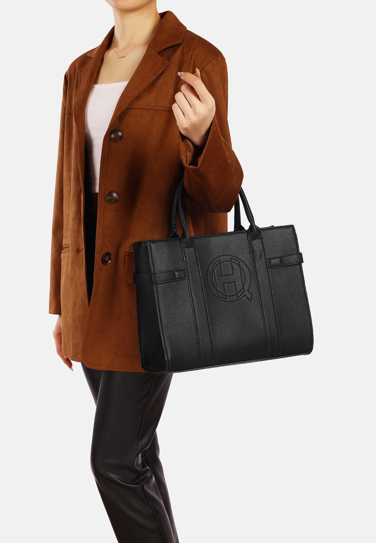 Borsa a mano donna elegante e capiente con tracolla M1059N - Image 13