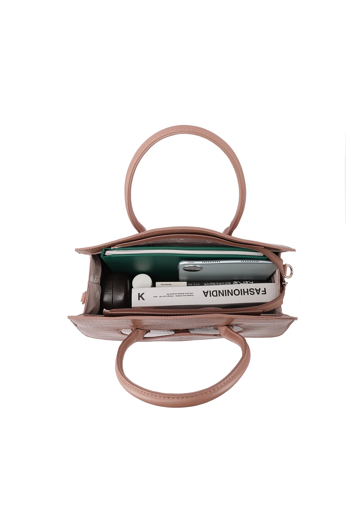 Borsa coccodrillo elegante e pratica M1064 - Image 23