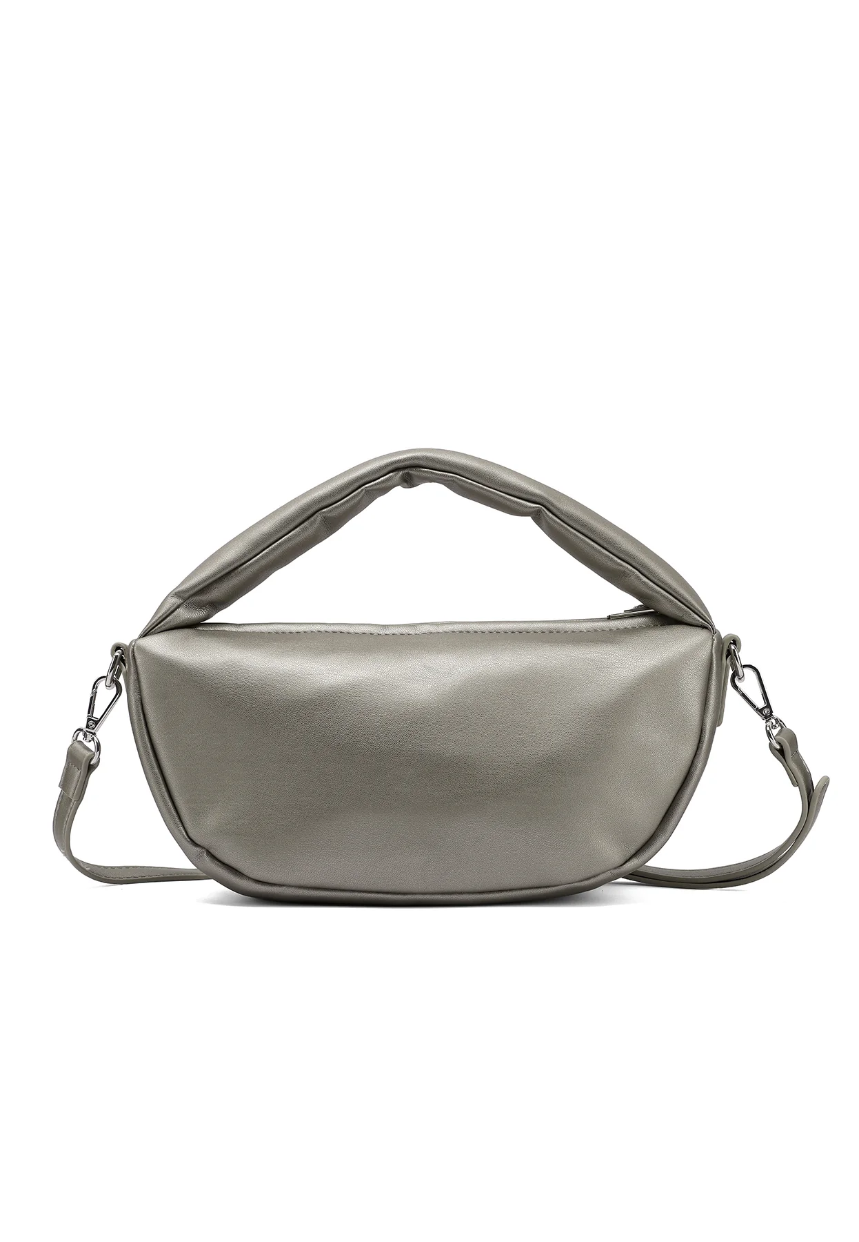 Borsa hobo donna in ecopelle con tracolla M1072 - Image 11