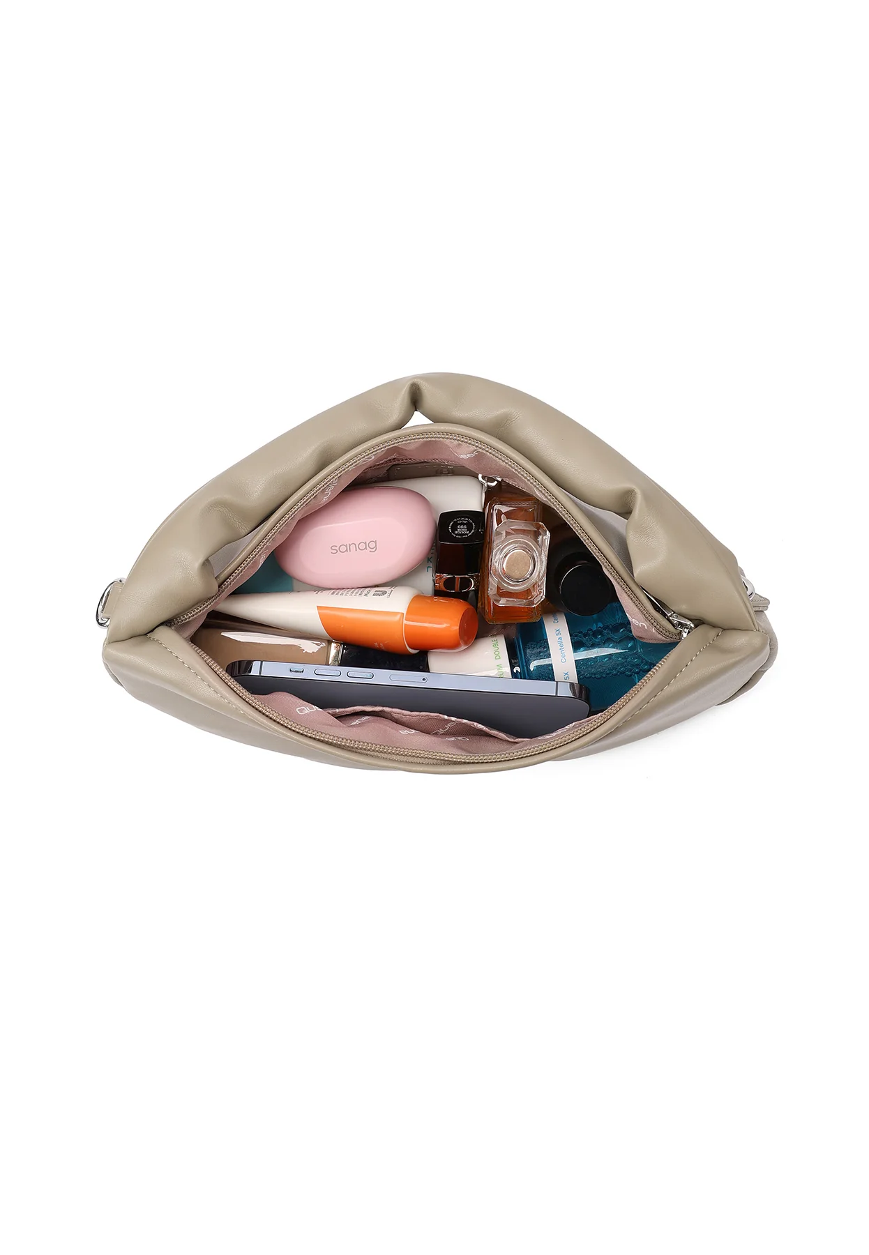 Borsa hobo donna in ecopelle con tracolla M1072 - Image 18