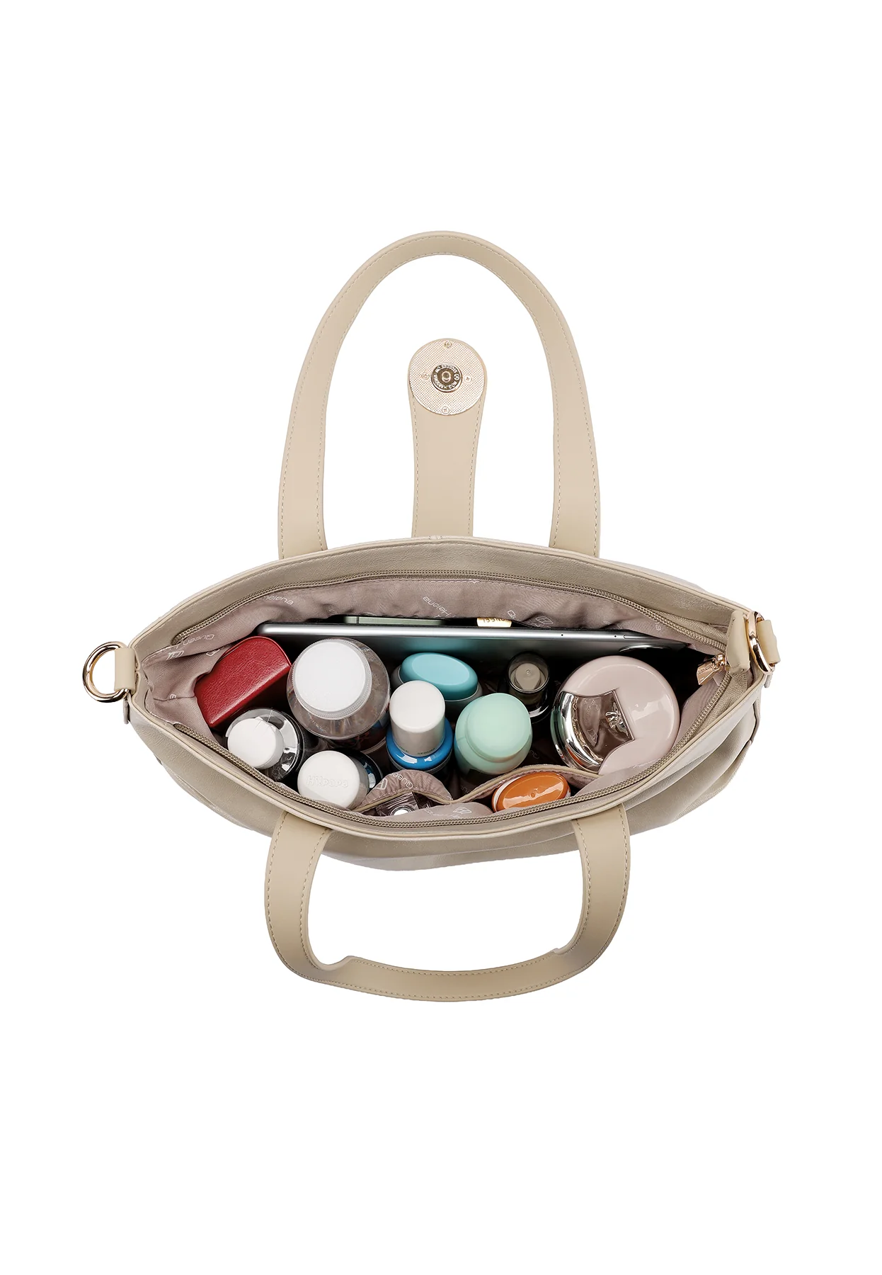 Borsa shopper elegante con manici e tracolla M1100 - Image 11