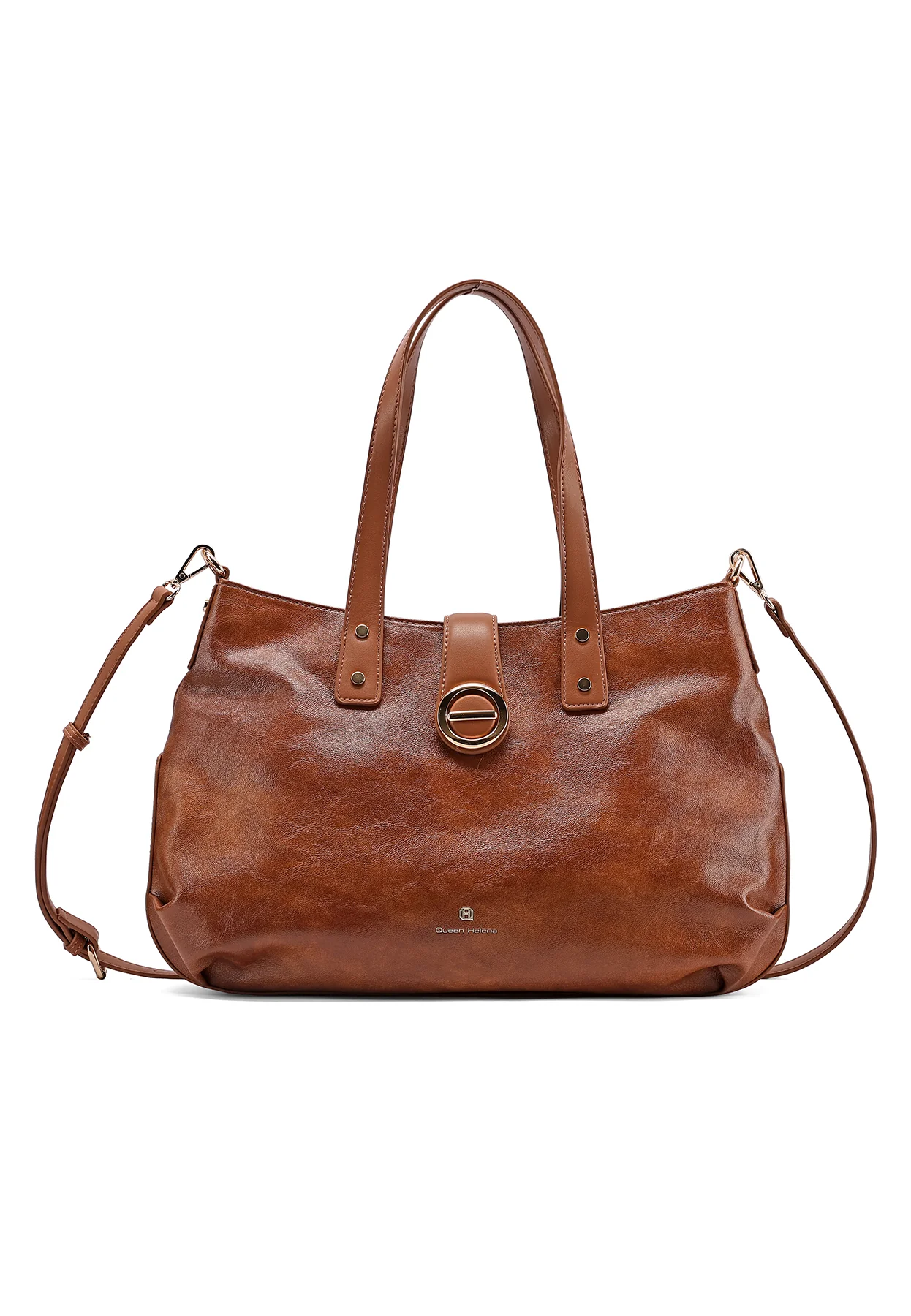 Borsa shopper elegante con manici e tracolla M1100 - Image 2