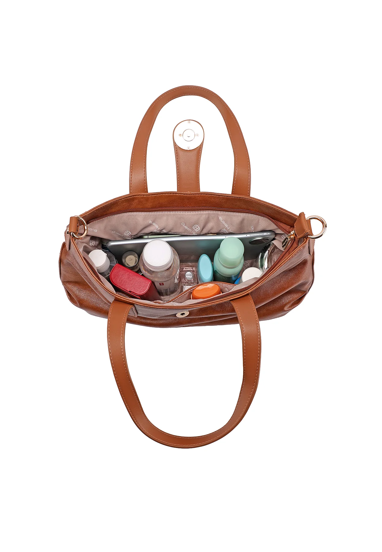 Borsa shopper elegante con manici e tracolla M1100 - Image 5