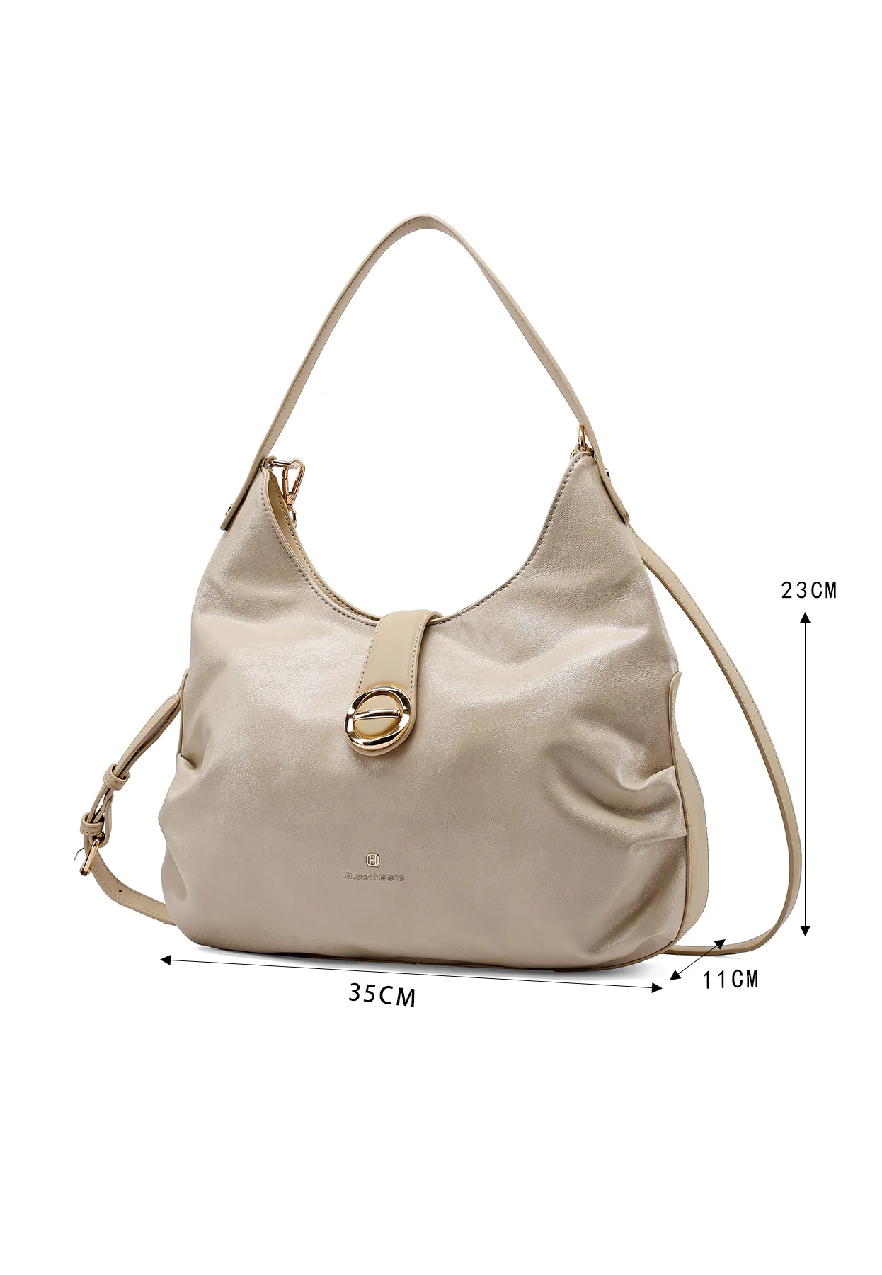 Borsa hobo morbida con tracolla regolabile M1101 - Image 4