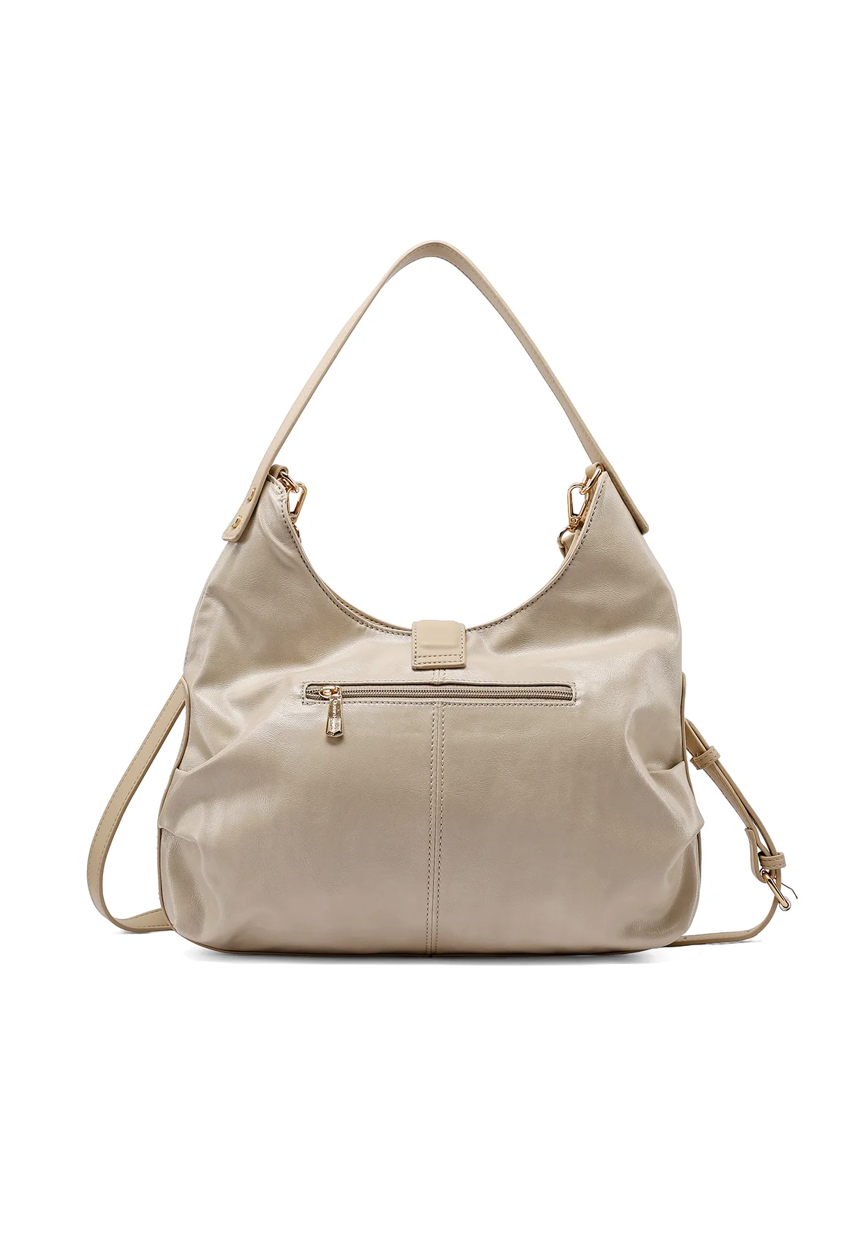 Borsa hobo morbida con tracolla regolabile M1101 - Image 5