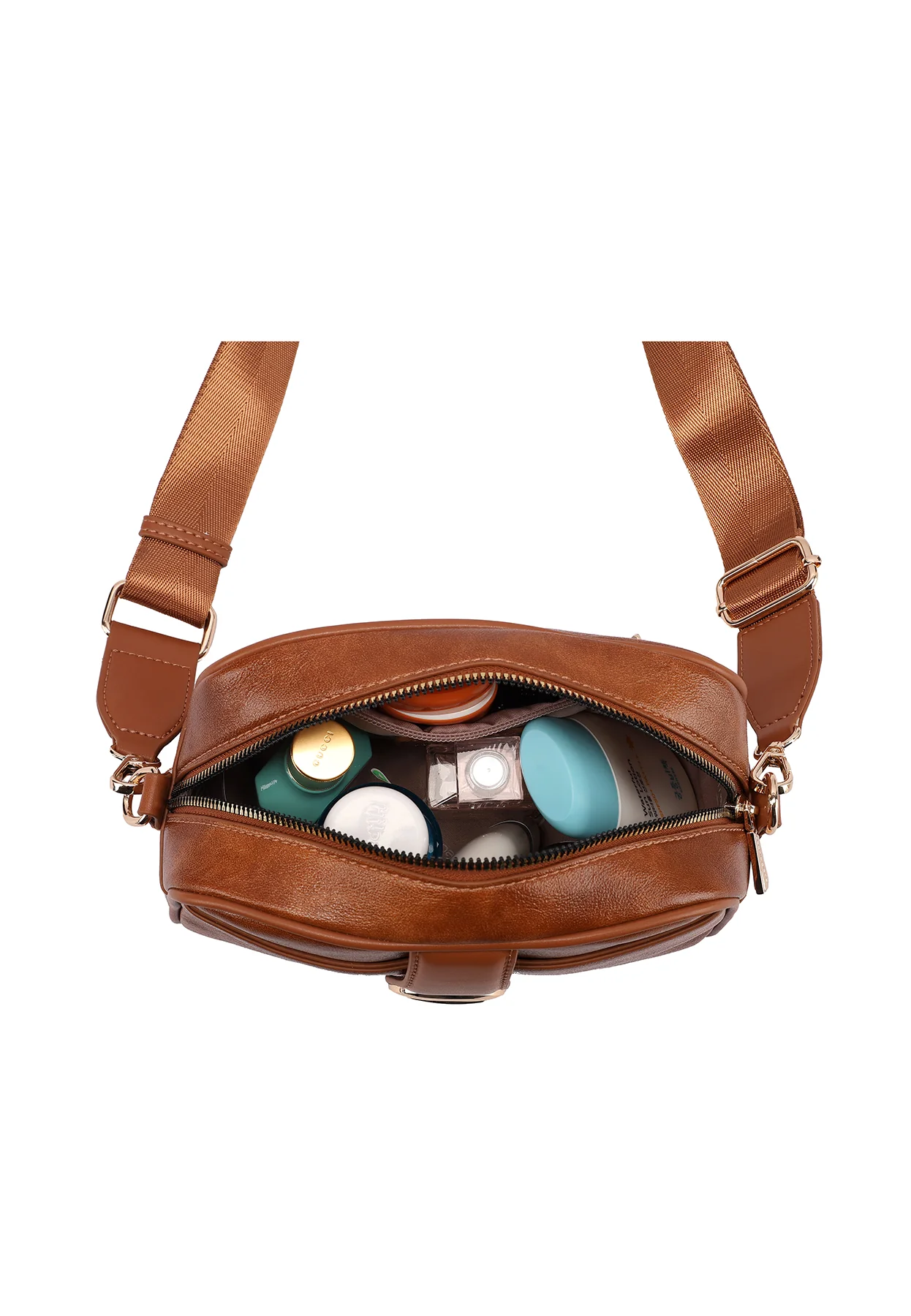 Borsa a tracolla compatta con dettaglio metallico M1102 - Image 12