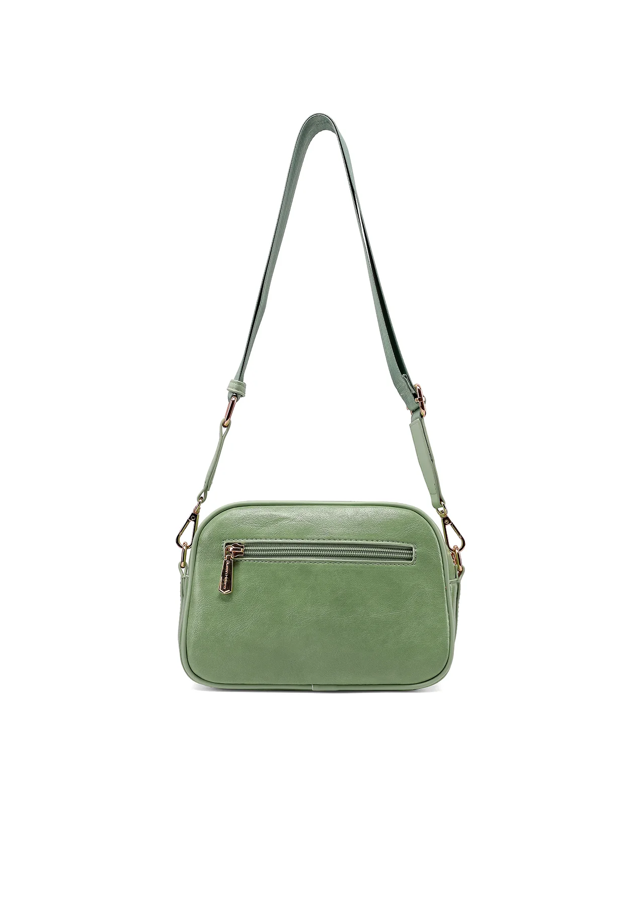 Borsa a tracolla compatta con dettaglio metallico M1102 - Image 17