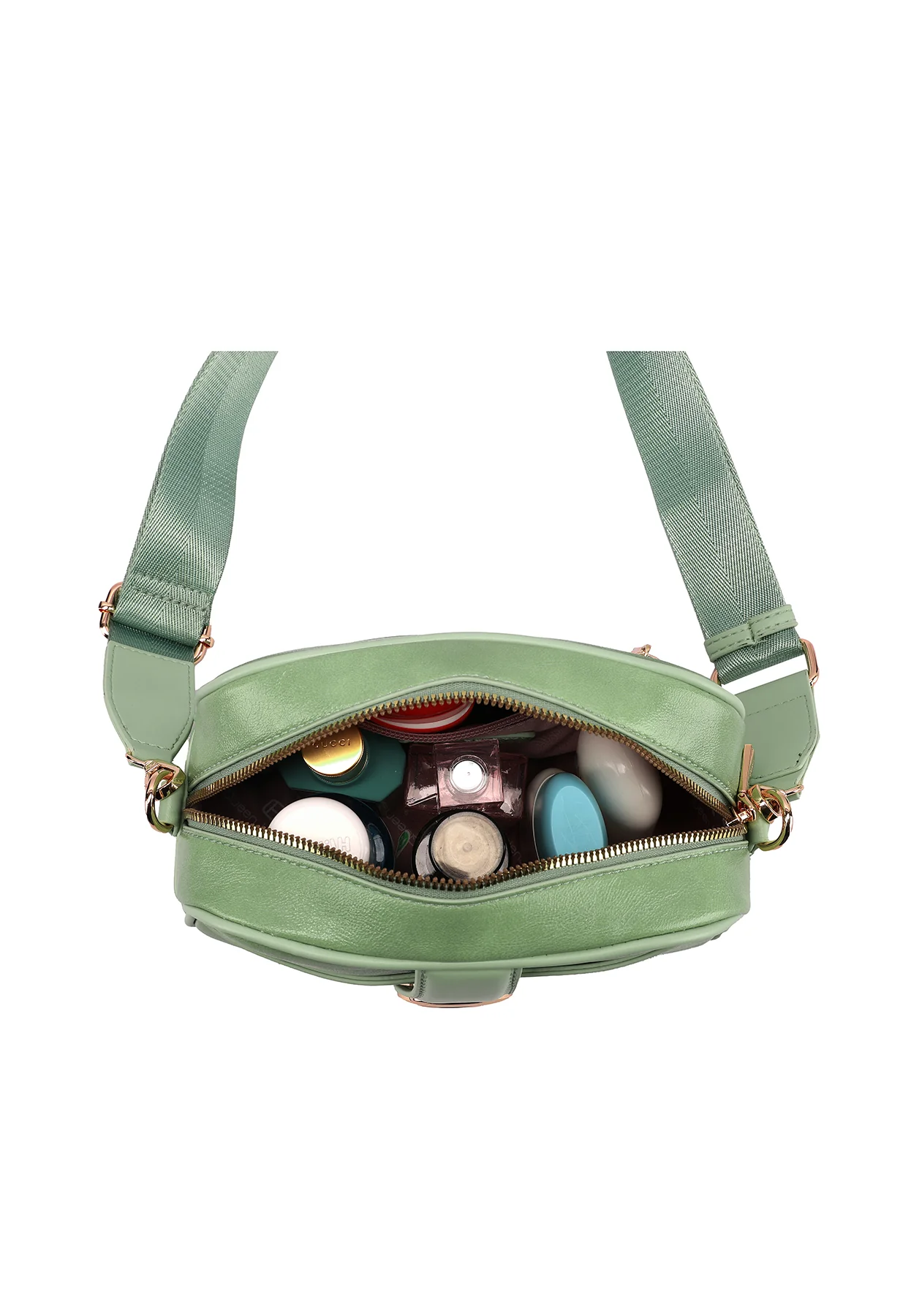 Borsa a tracolla compatta con dettaglio metallico M1102 - Image 18