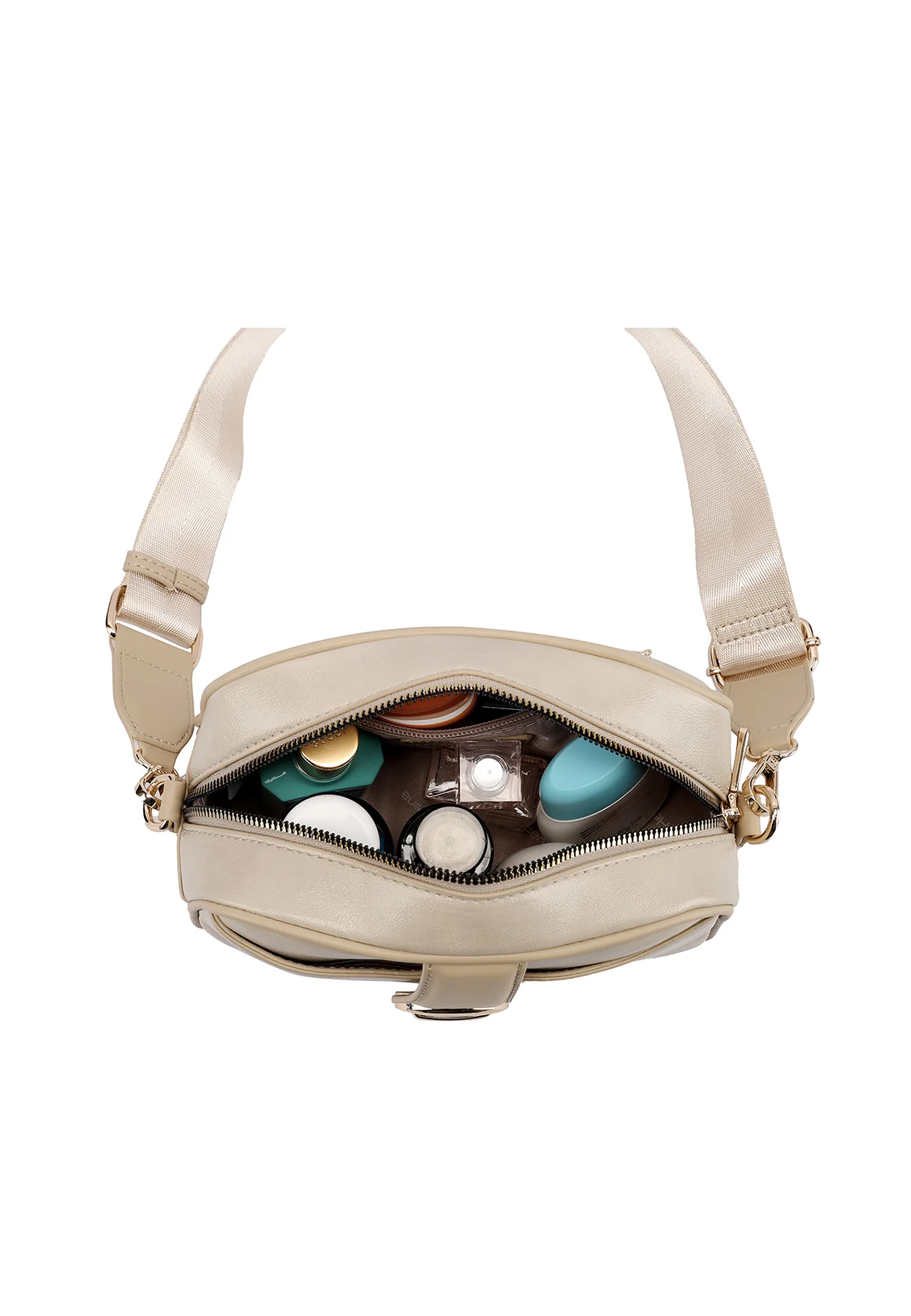 Borsa a tracolla compatta con dettaglio metallico M1102 - Image 24