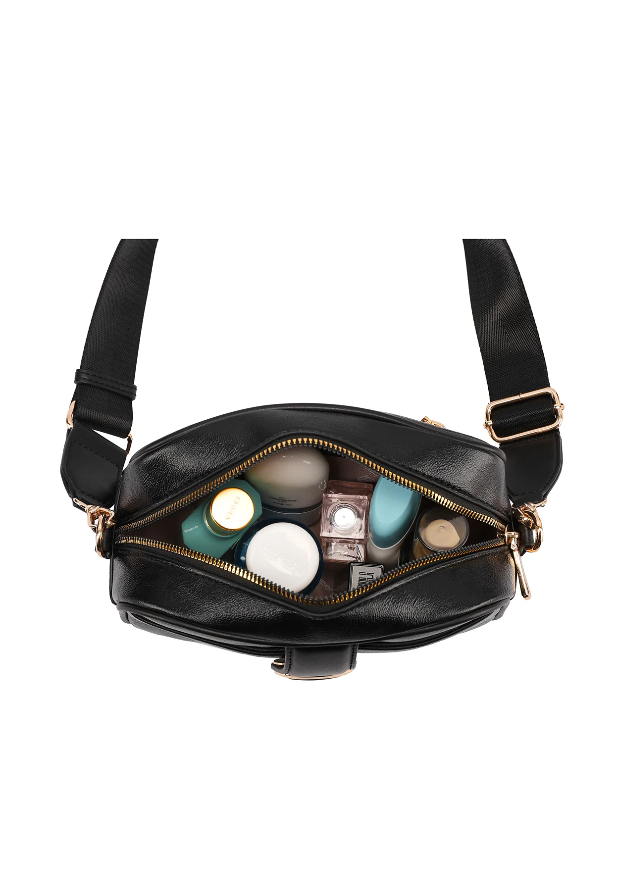 Borsa a tracolla compatta con dettaglio metallico M1102 - Image 6