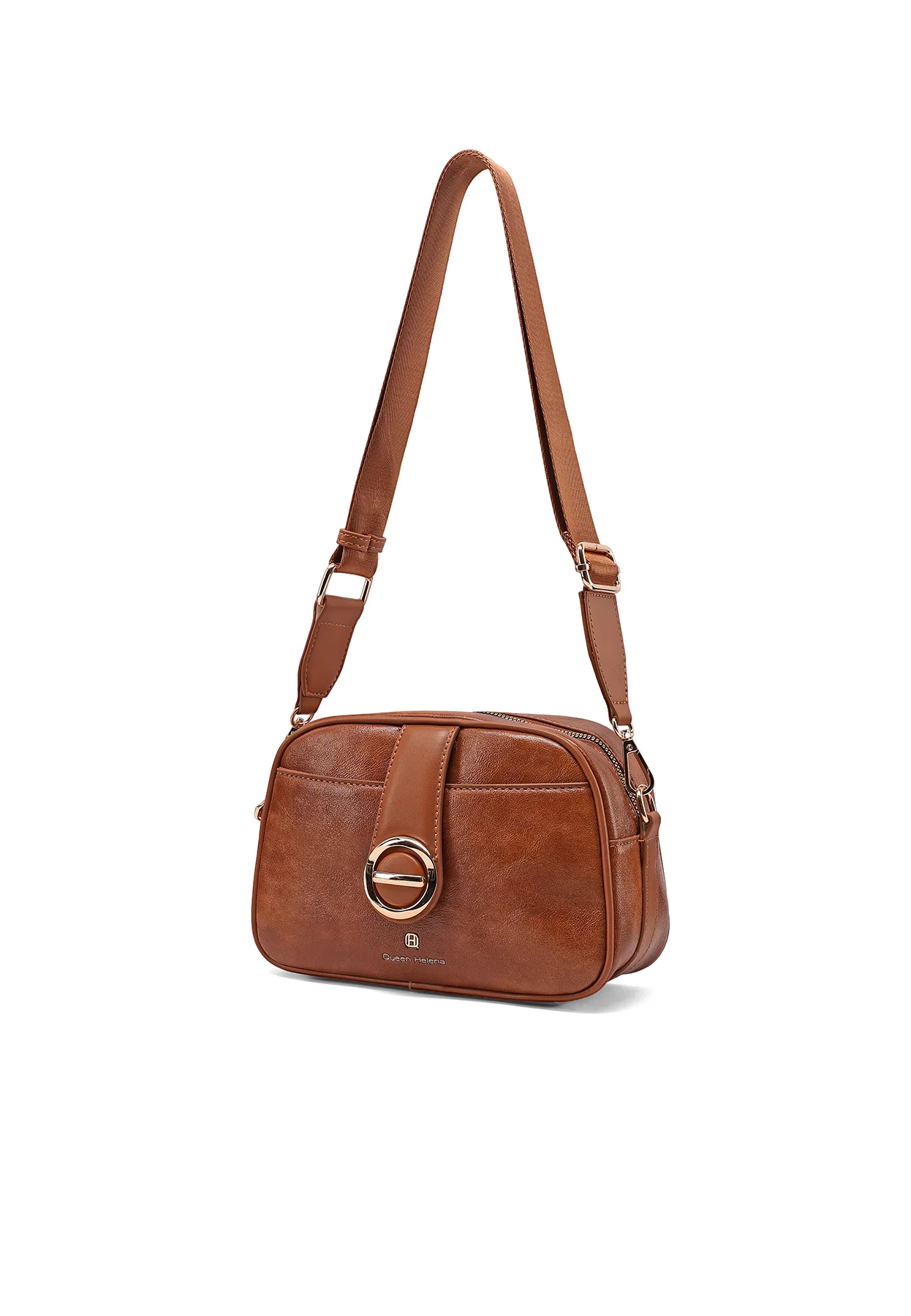 Borsa a tracolla compatta con dettaglio metallico M1102 - Image 9