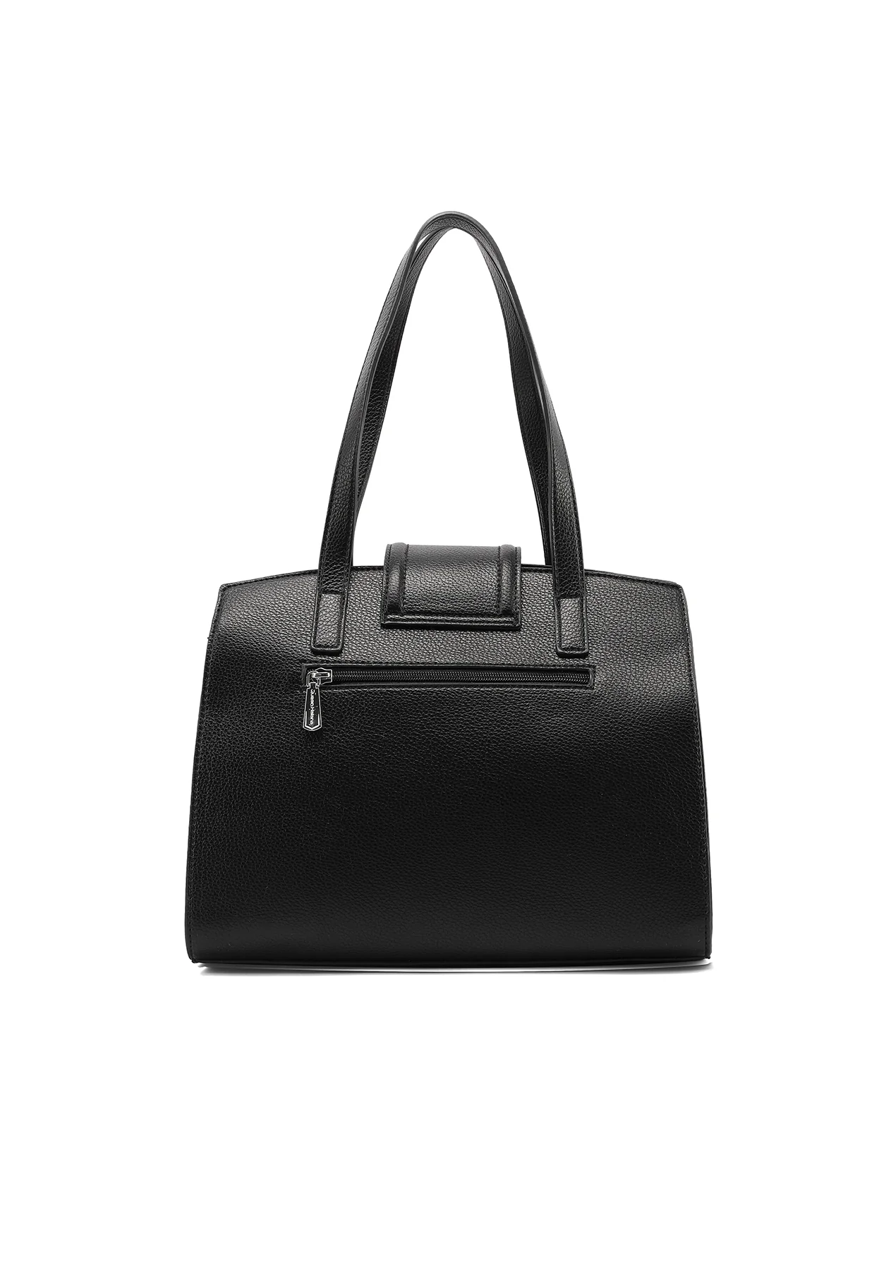 Borsa a mano strutturata con fibbia decorativa M1104 - Image 11