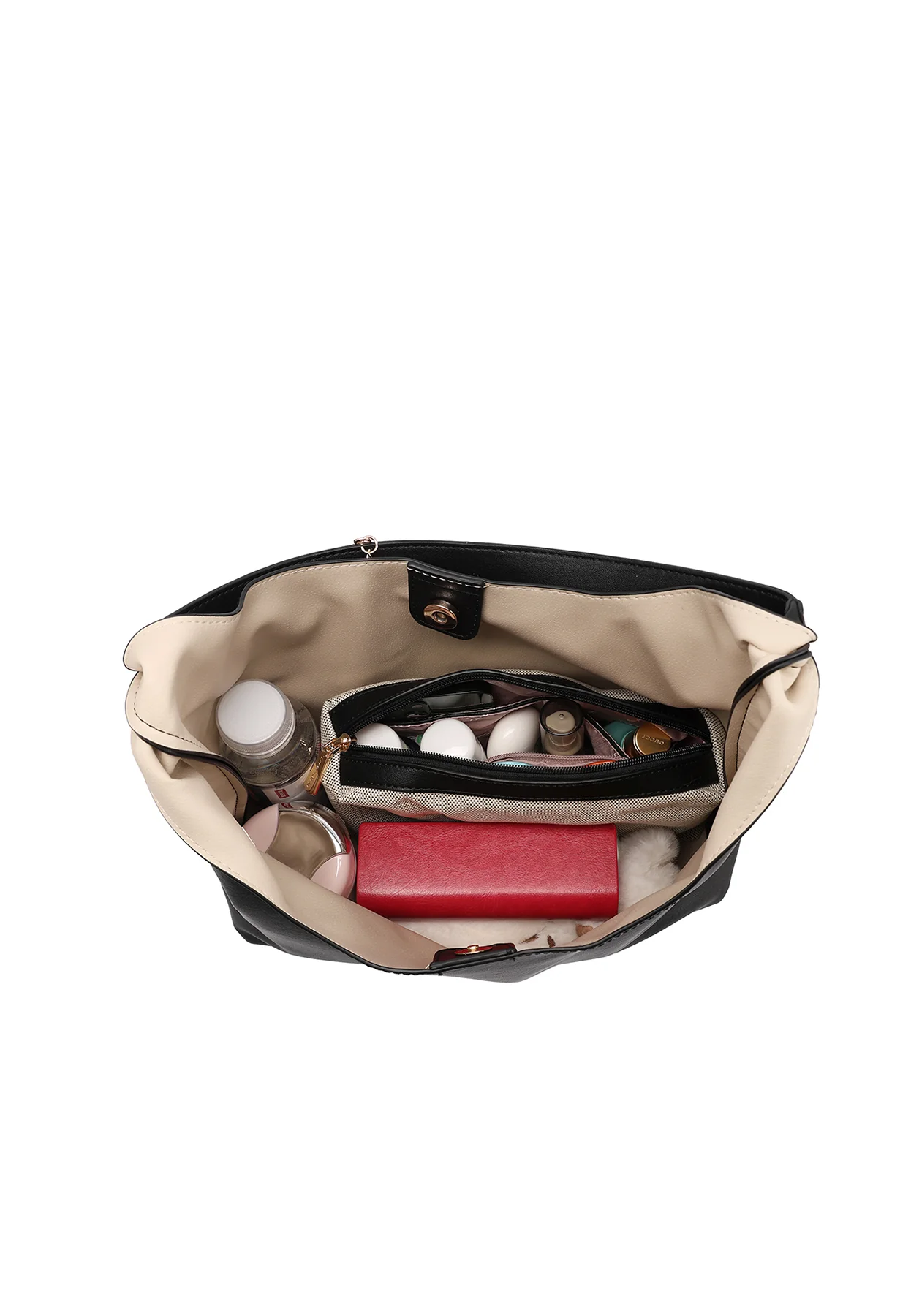 Borsa hobo morbida con pendente decorativo M1105 - Image 12