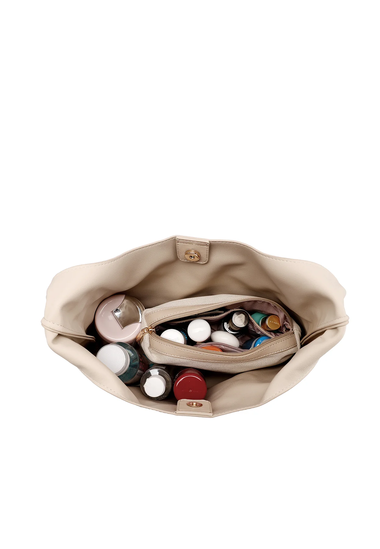 Borsa hobo morbida con pendente decorativo M1105 - Image 18