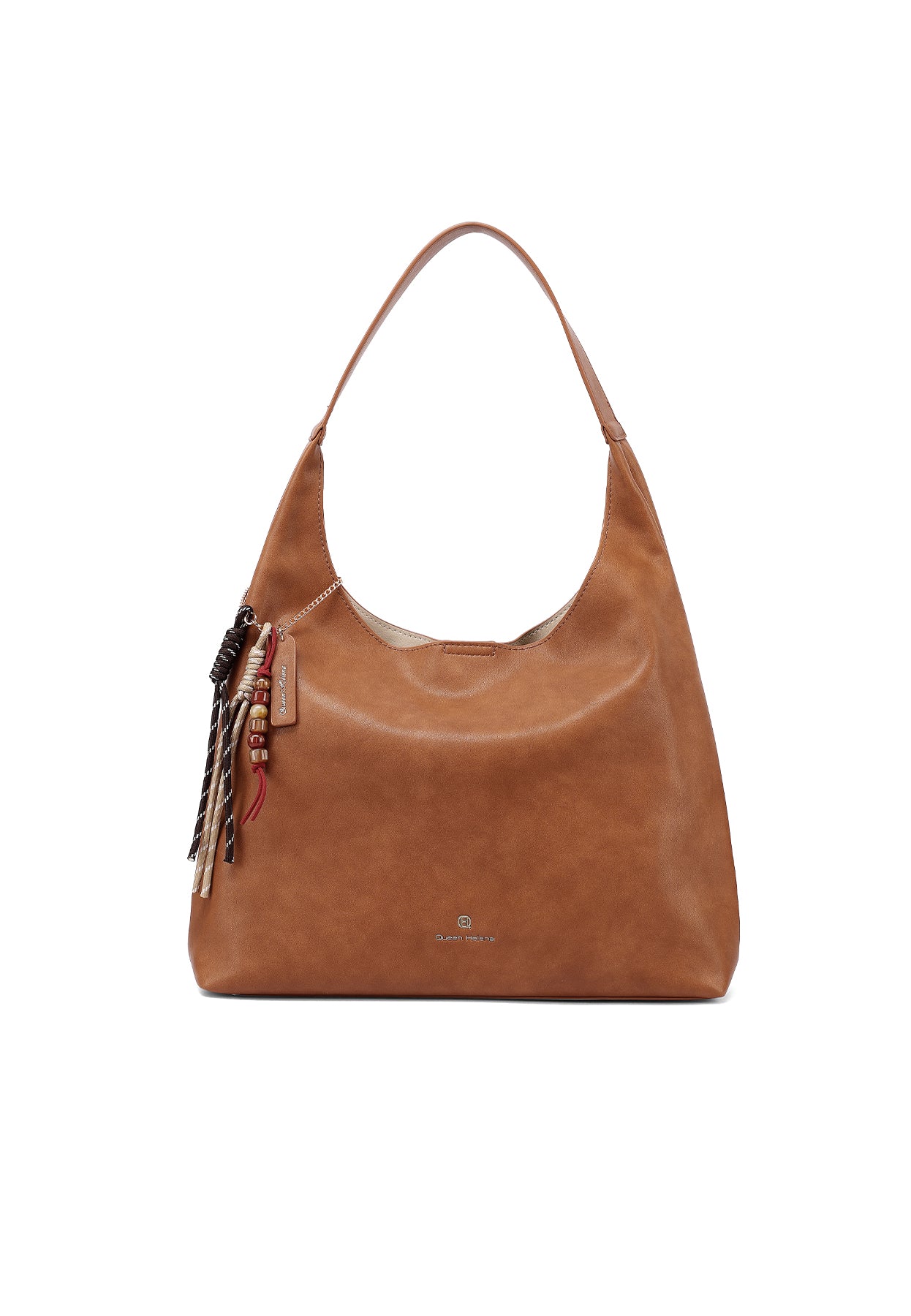 Borsa hobo morbida con pendente decorativo M1105 - Image 2
