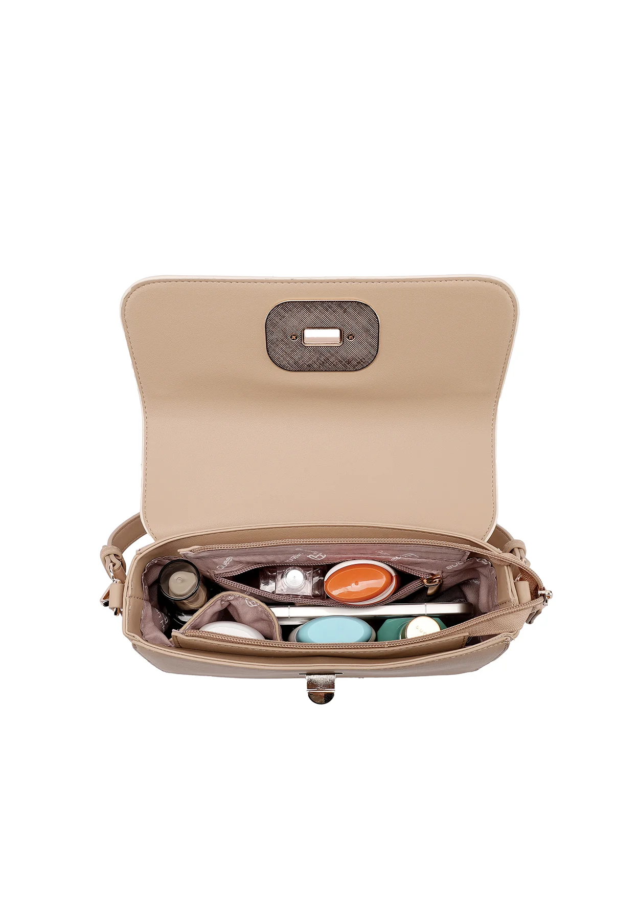 Borsa a spalla con fibbia decorativa e tracolla M1106 - Image 18