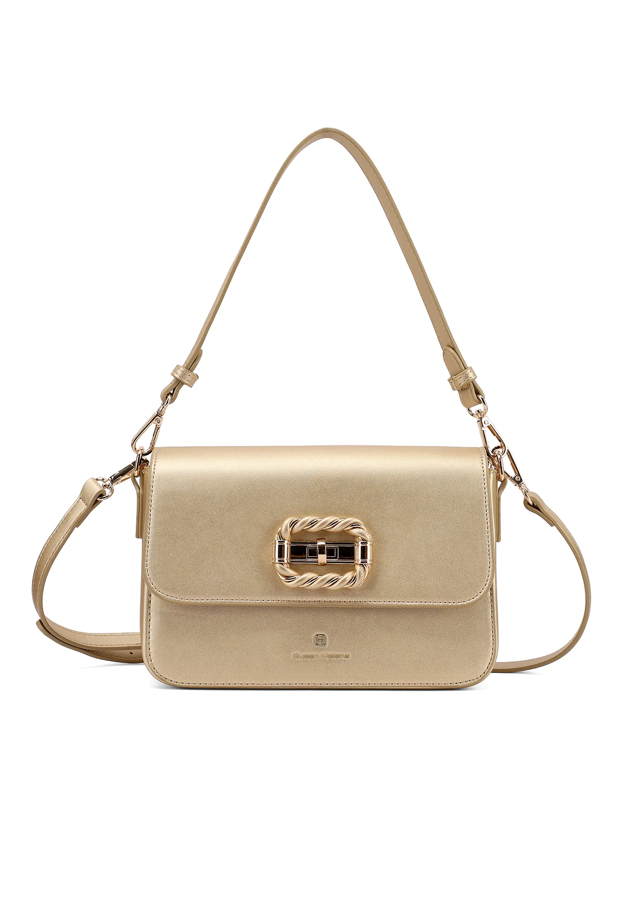 Borsa a spalla con fibbia decorativa e tracolla M1106 - Image 32