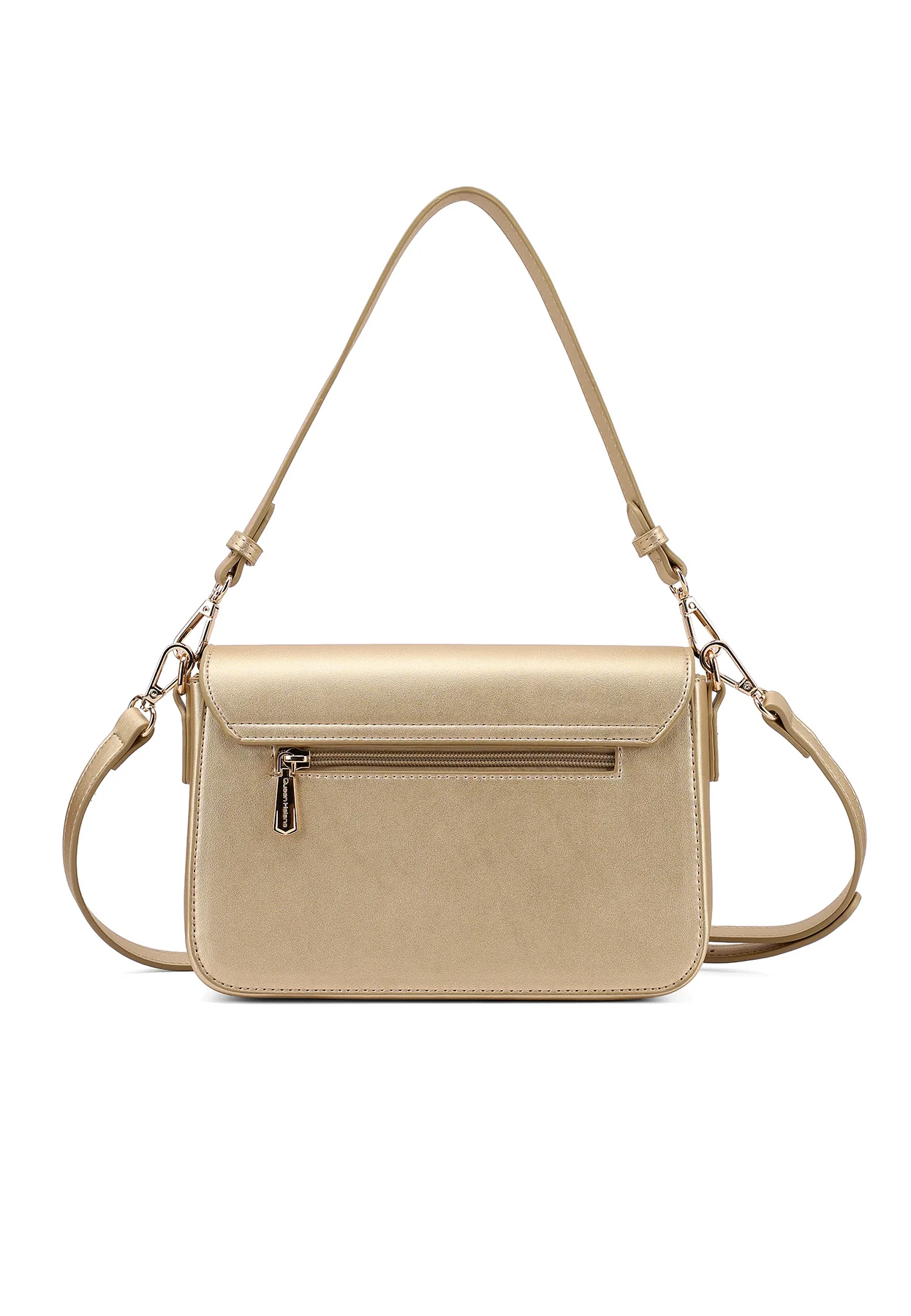 Borsa a spalla con fibbia decorativa e tracolla M1106 - Image 35