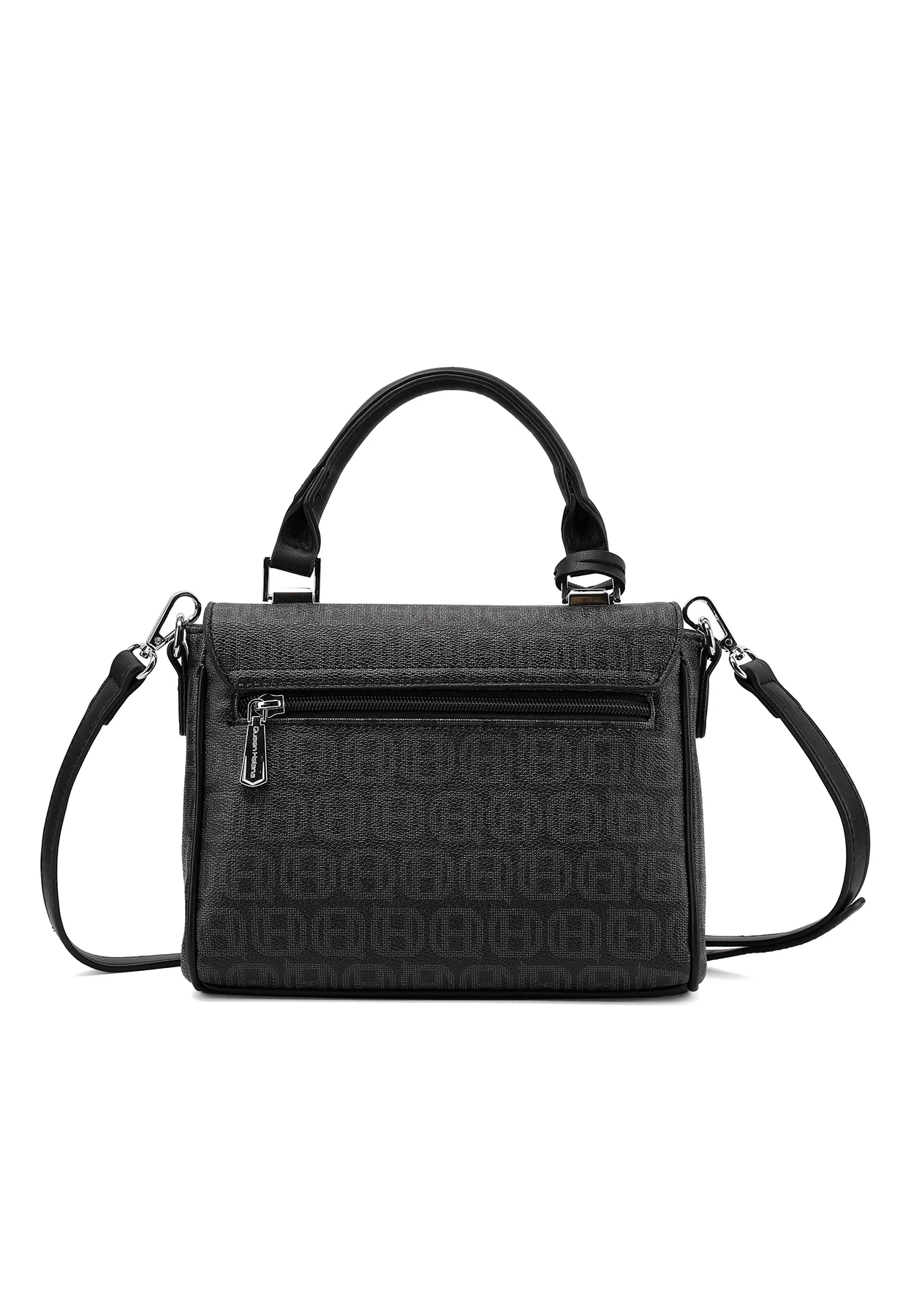 Borsa a mano con stampa logo e tracolla M1113 - Image 11