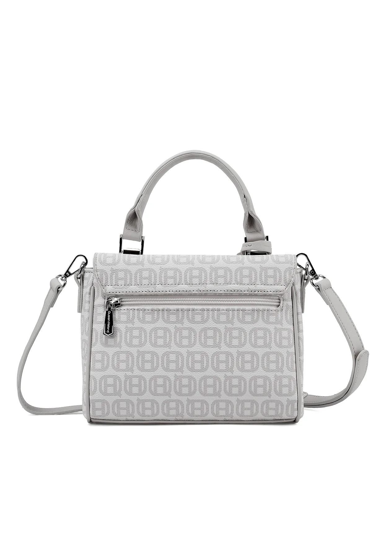 Borsa a mano con stampa logo e tracolla M1113 - Image 17