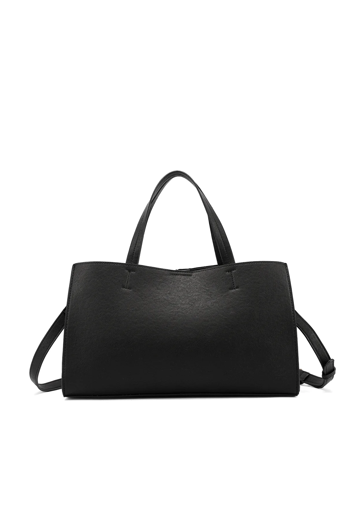 Borsa a mano con tracolla e dettagli intrecciati M1115 - Image 11