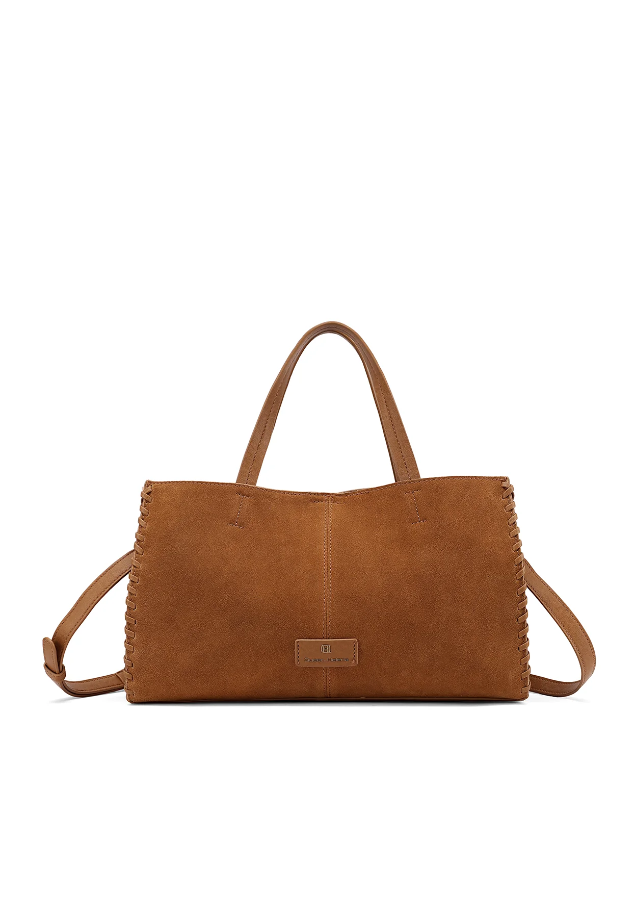 Borsa a mano con tracolla e dettagli intrecciati M1115 - Image 2