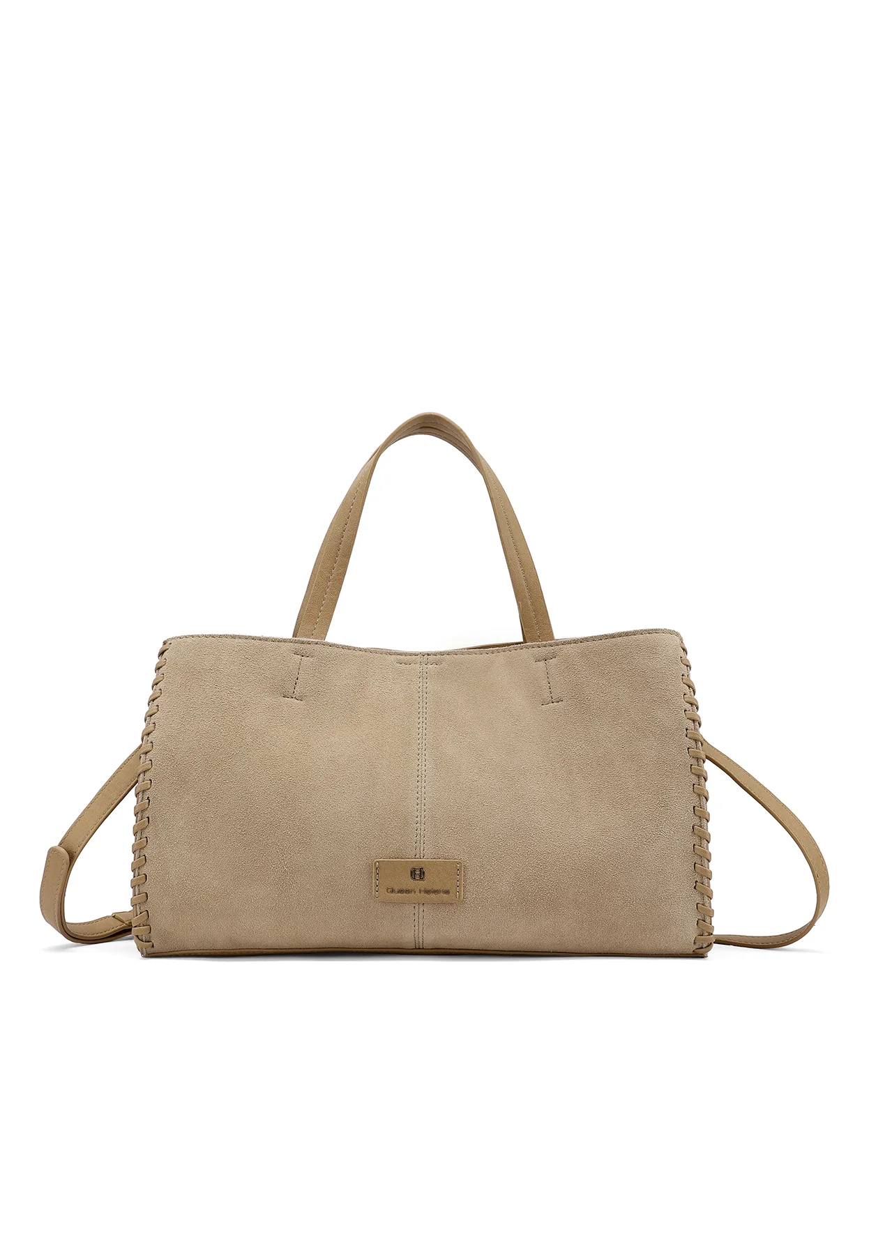 Borsa a mano con tracolla e dettagli intrecciati M1115 - Image 20