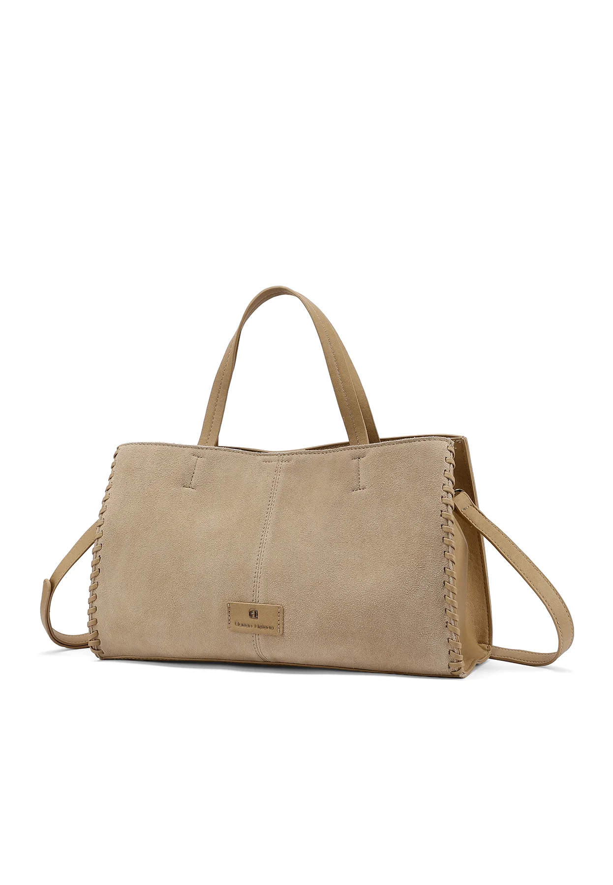 Borsa a mano con tracolla e dettagli intrecciati M1115 - Image 21