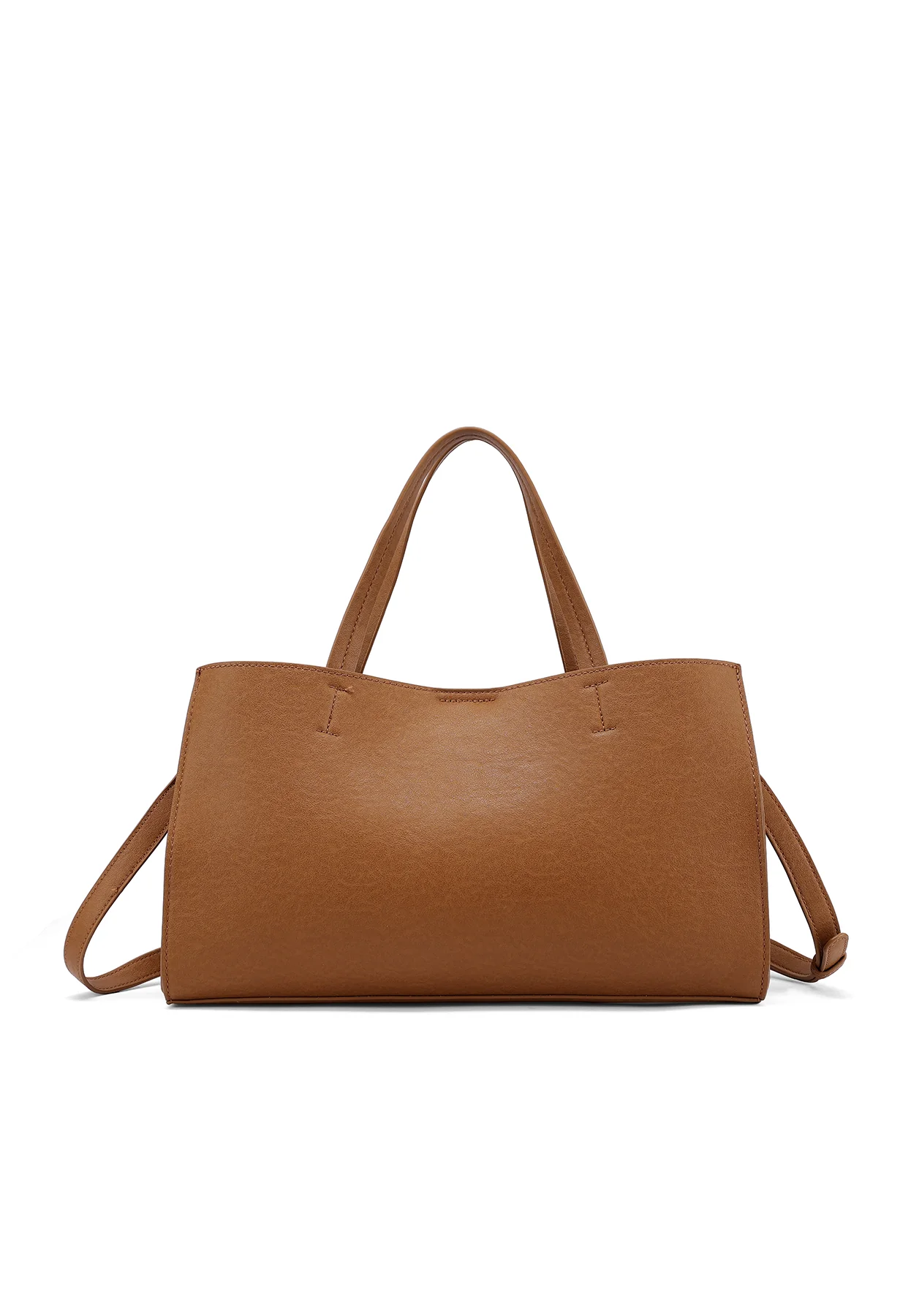 Borsa a mano con tracolla e dettagli intrecciati M1115 - Image 5