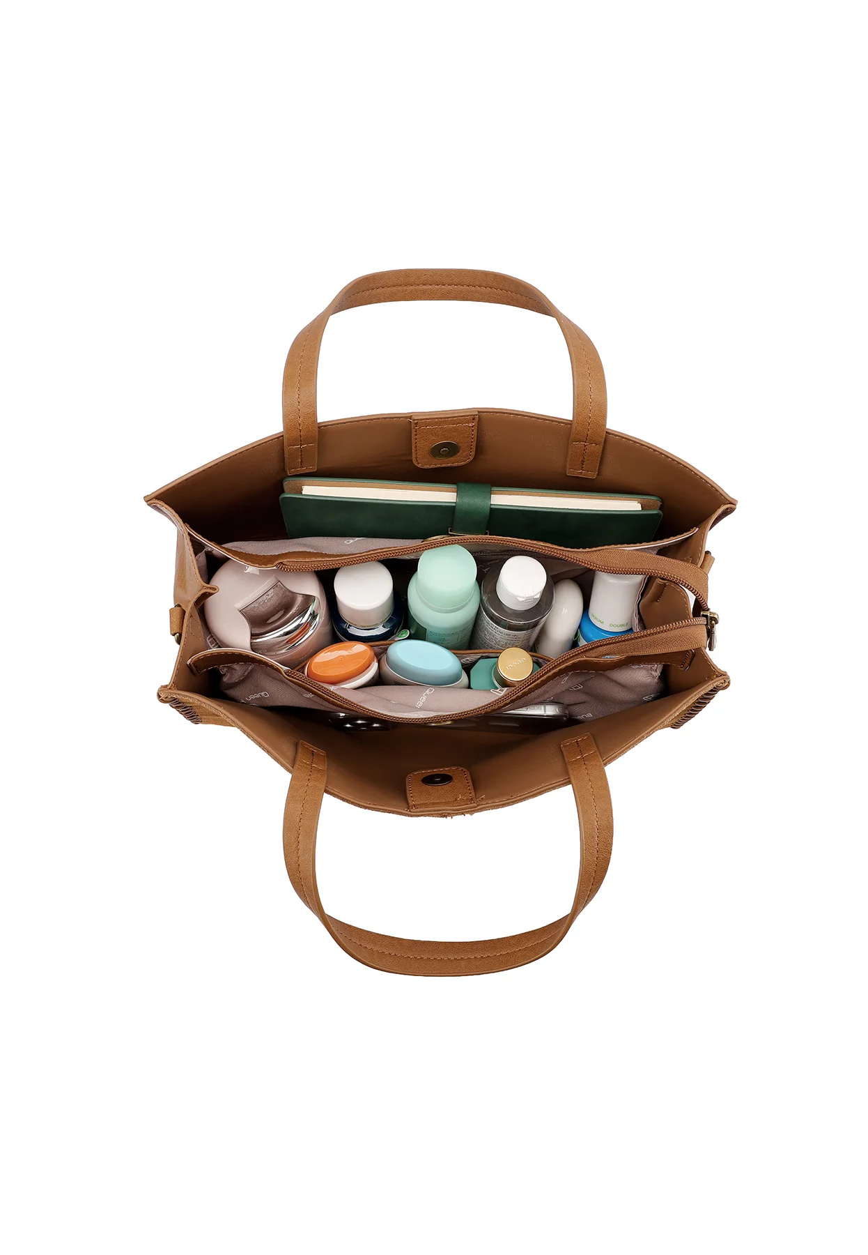 Borsa a mano con tracolla e dettagli intrecciati M1115 - Image 6