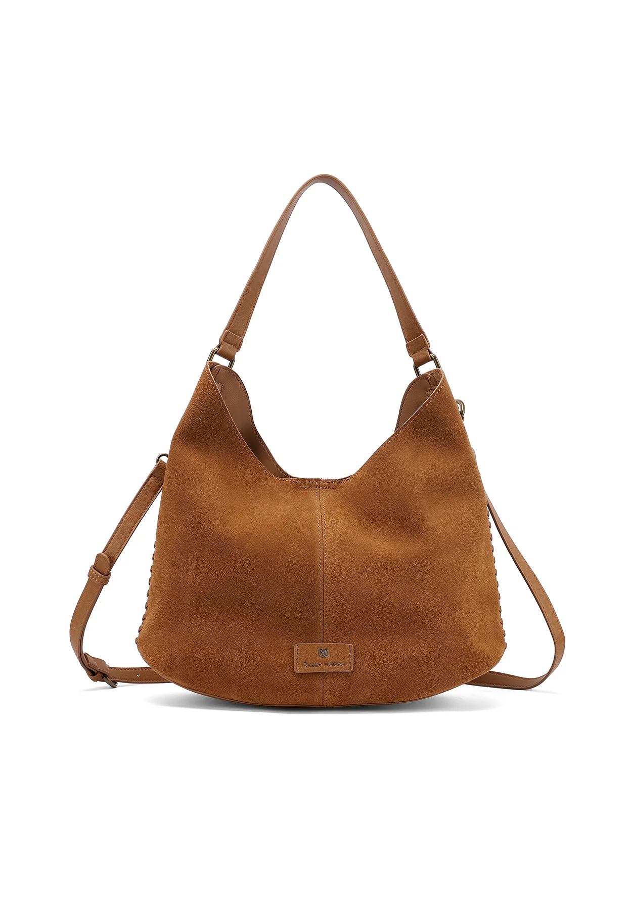 Borsa scamosciata a spalla morbida con tracolla M1117 - Image 14