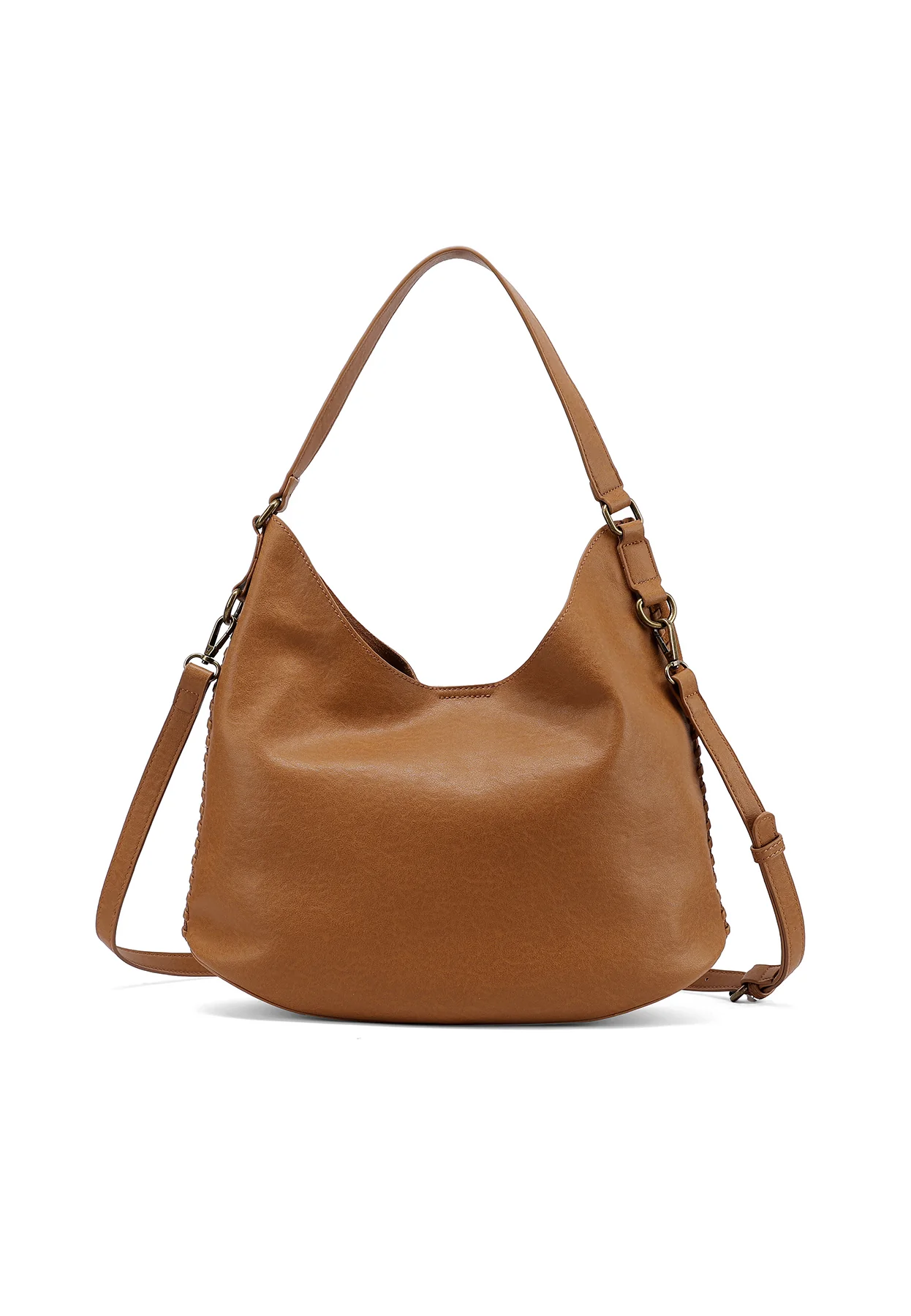 Borsa scamosciata a spalla morbida con tracolla M1117 - Image 17