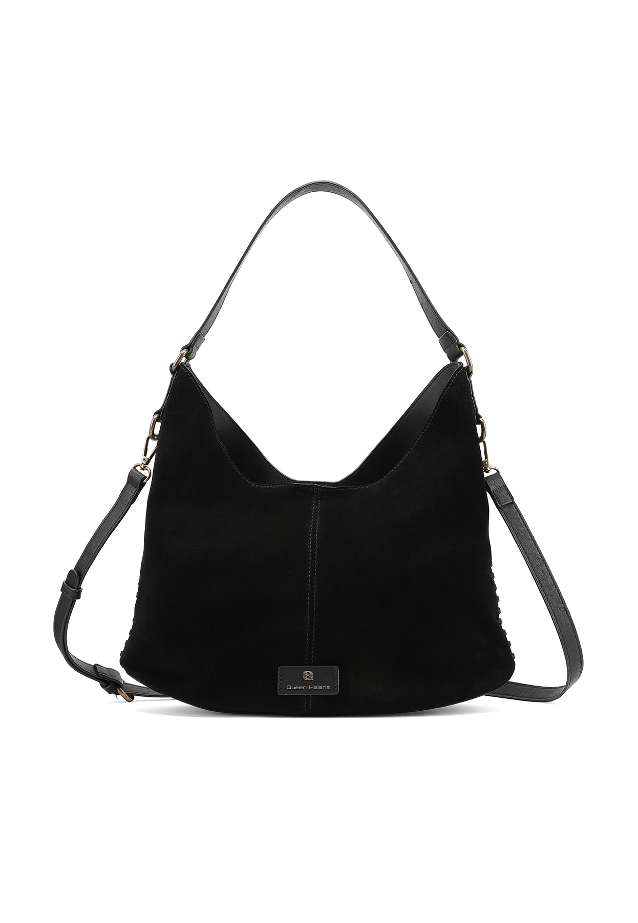 Borsa scamosciata a spalla morbida con tracolla M1117 - Image 20