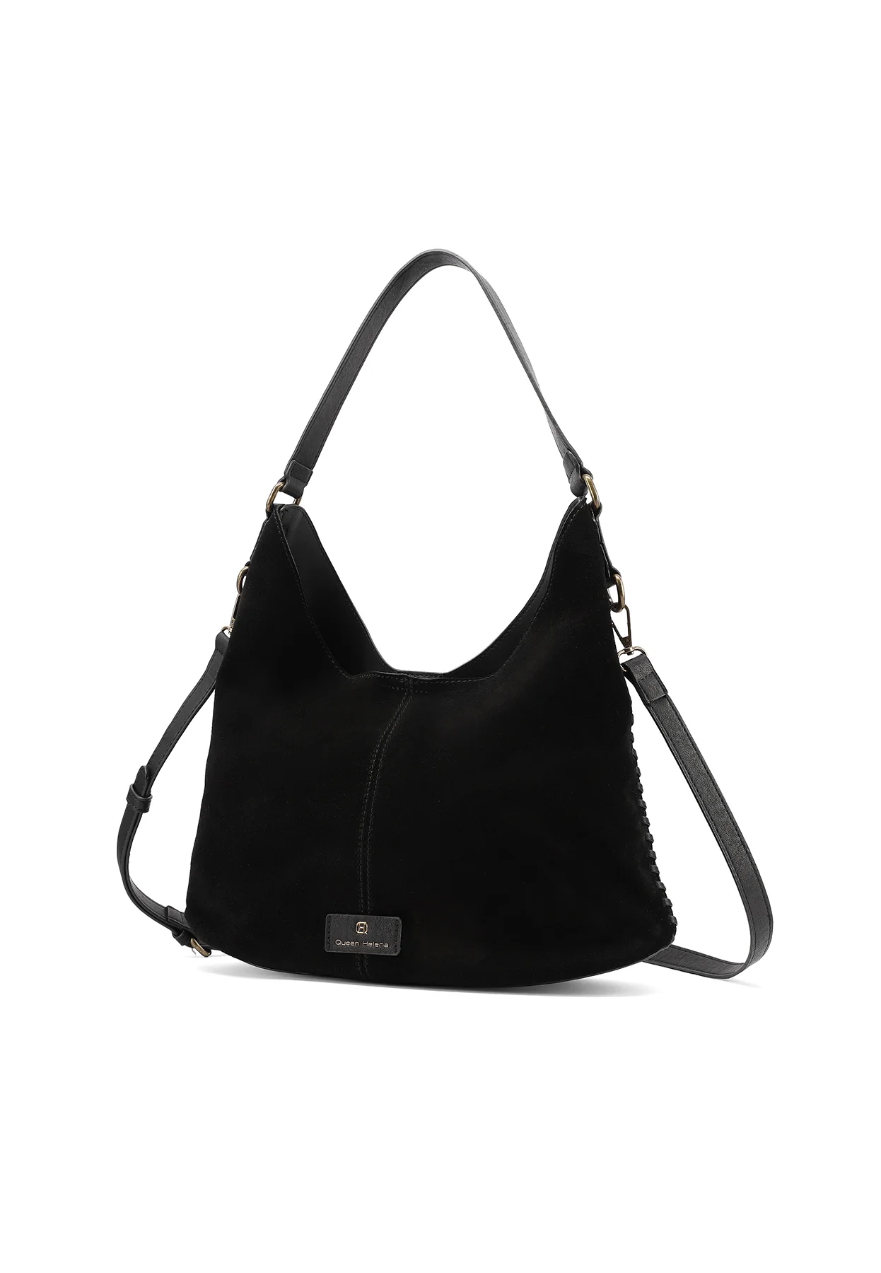Borsa scamosciata a spalla morbida con tracolla M1117 - Image 21